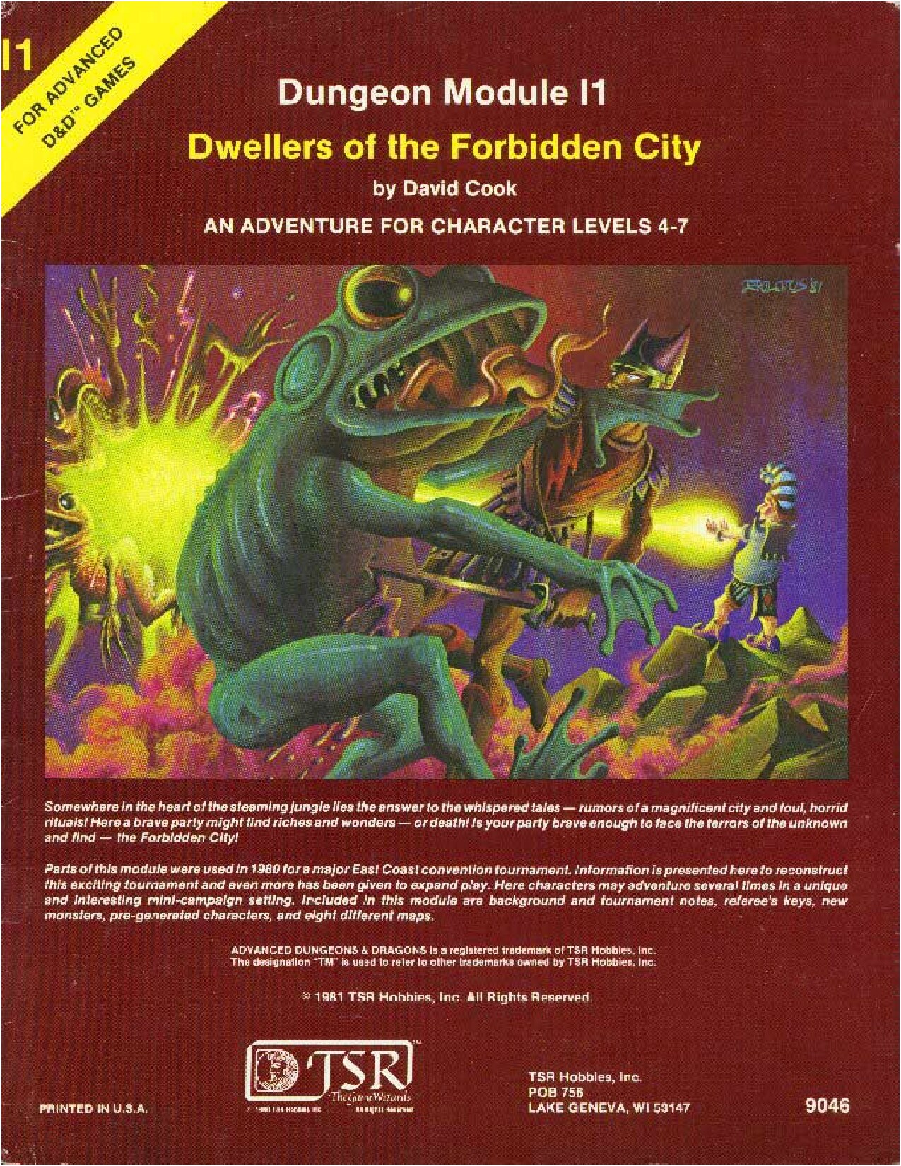 I1 - Dwellers of the Forbidden City