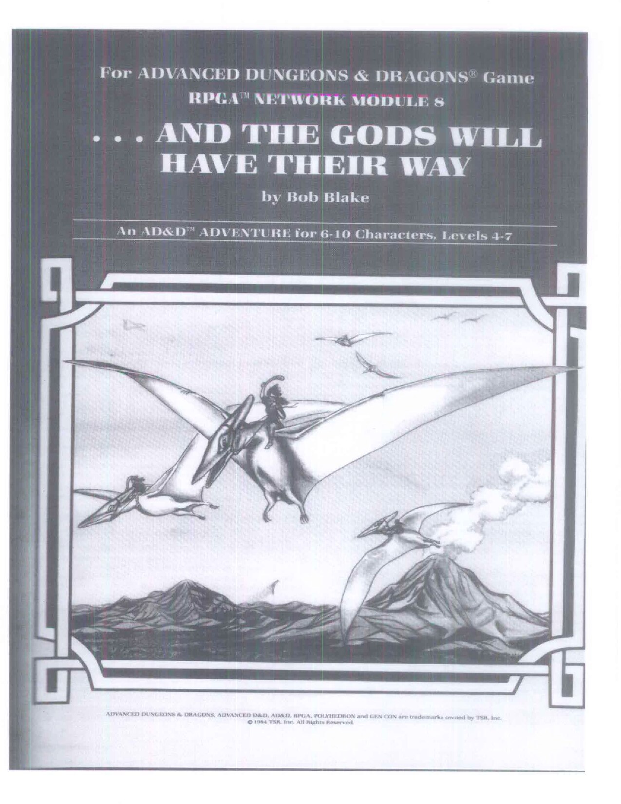 RPGA8 - And the Gods Will Have Their Way