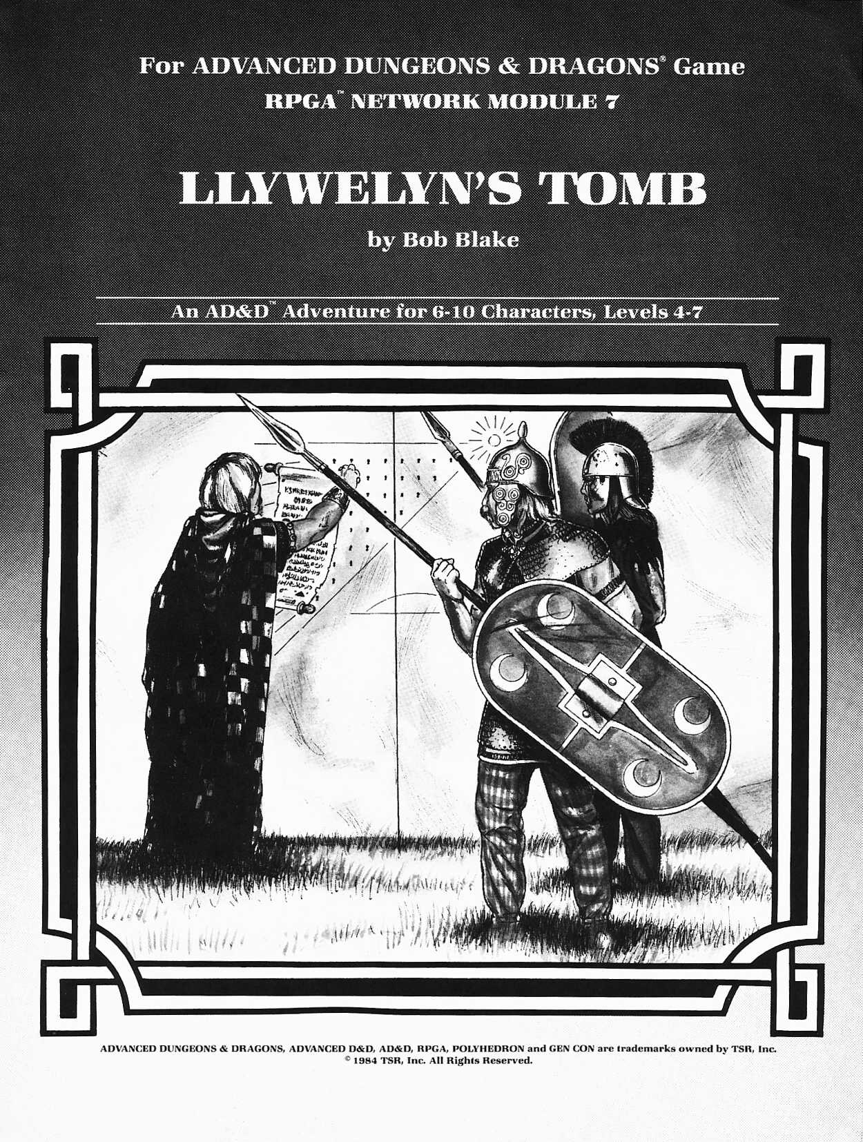 RPGA7 - Llywelyn's Tomb