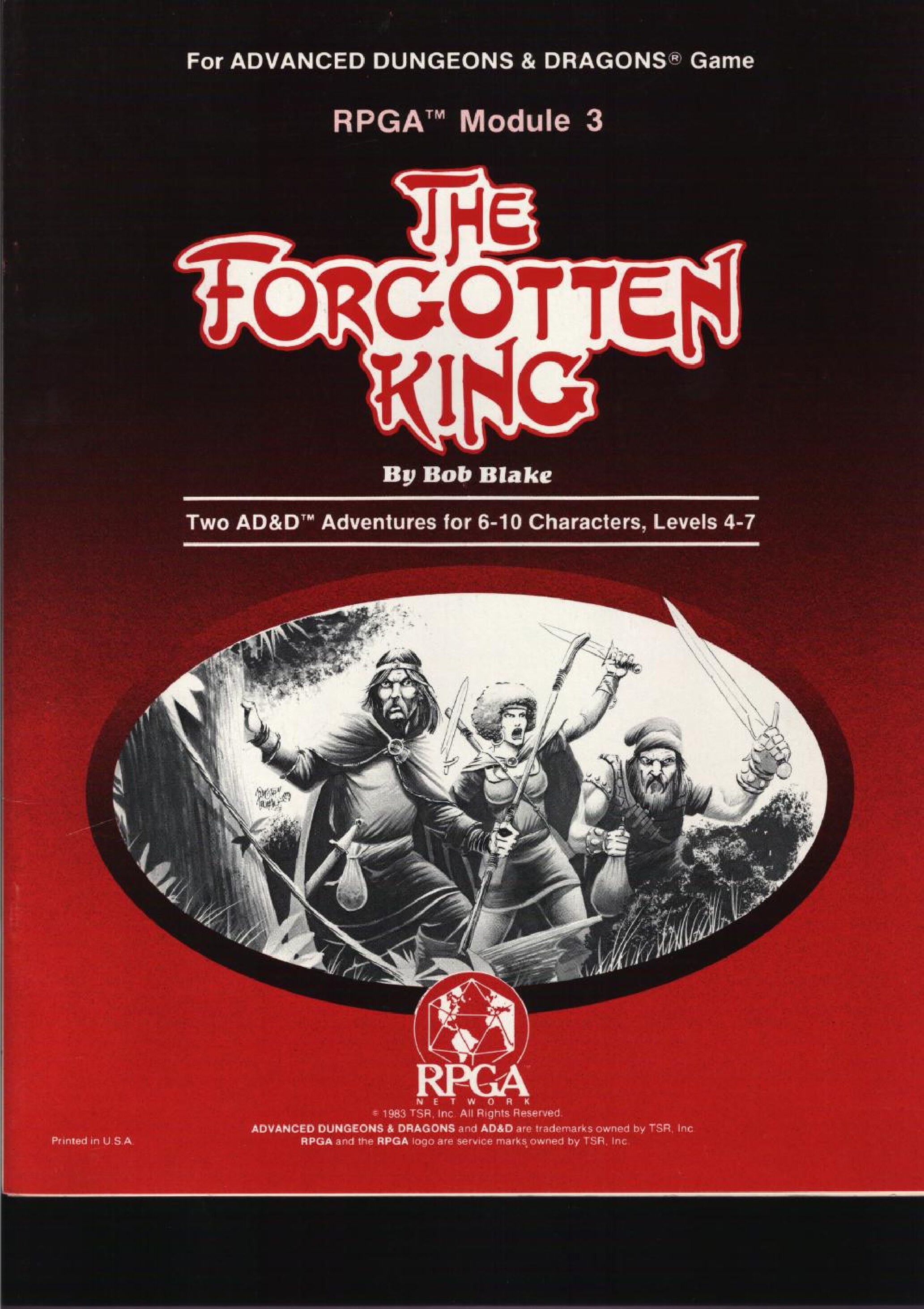 RPGA3 - Forgotten King