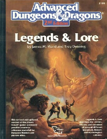 AD&D Legends And Lore