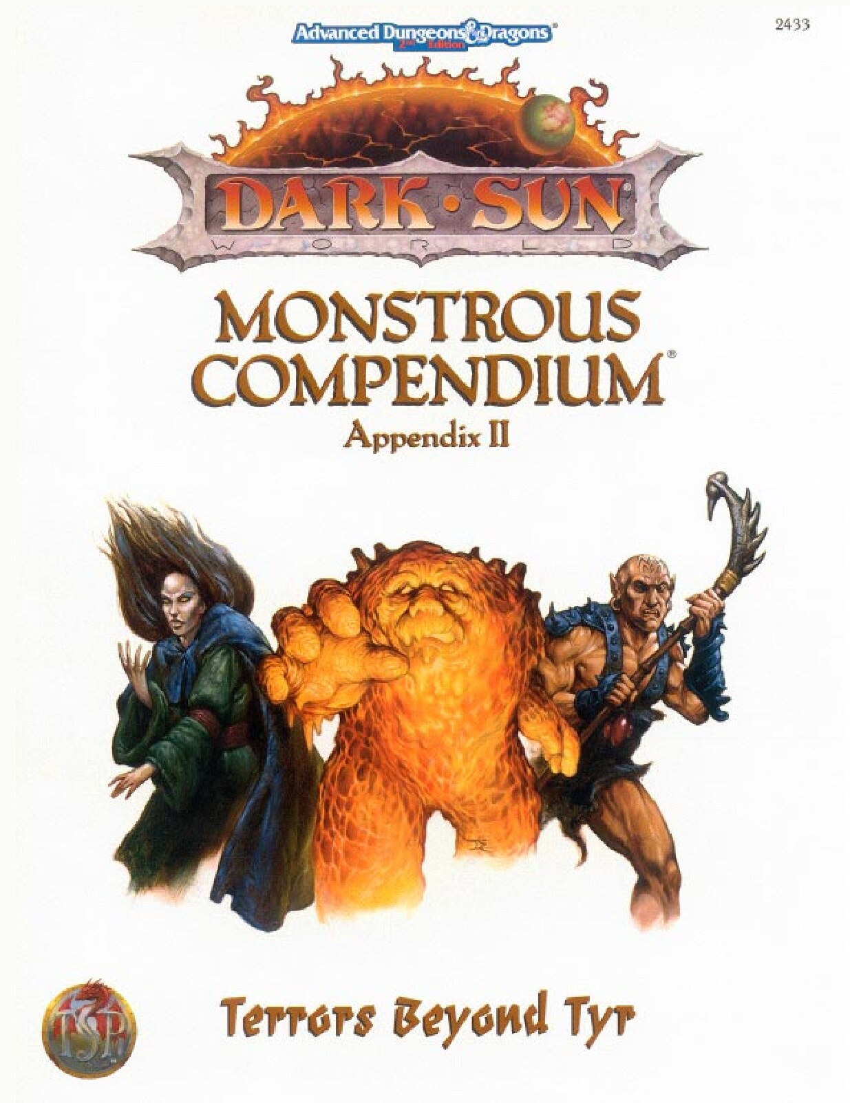 Monstrous Compendium: Terrors Beyond Tyr