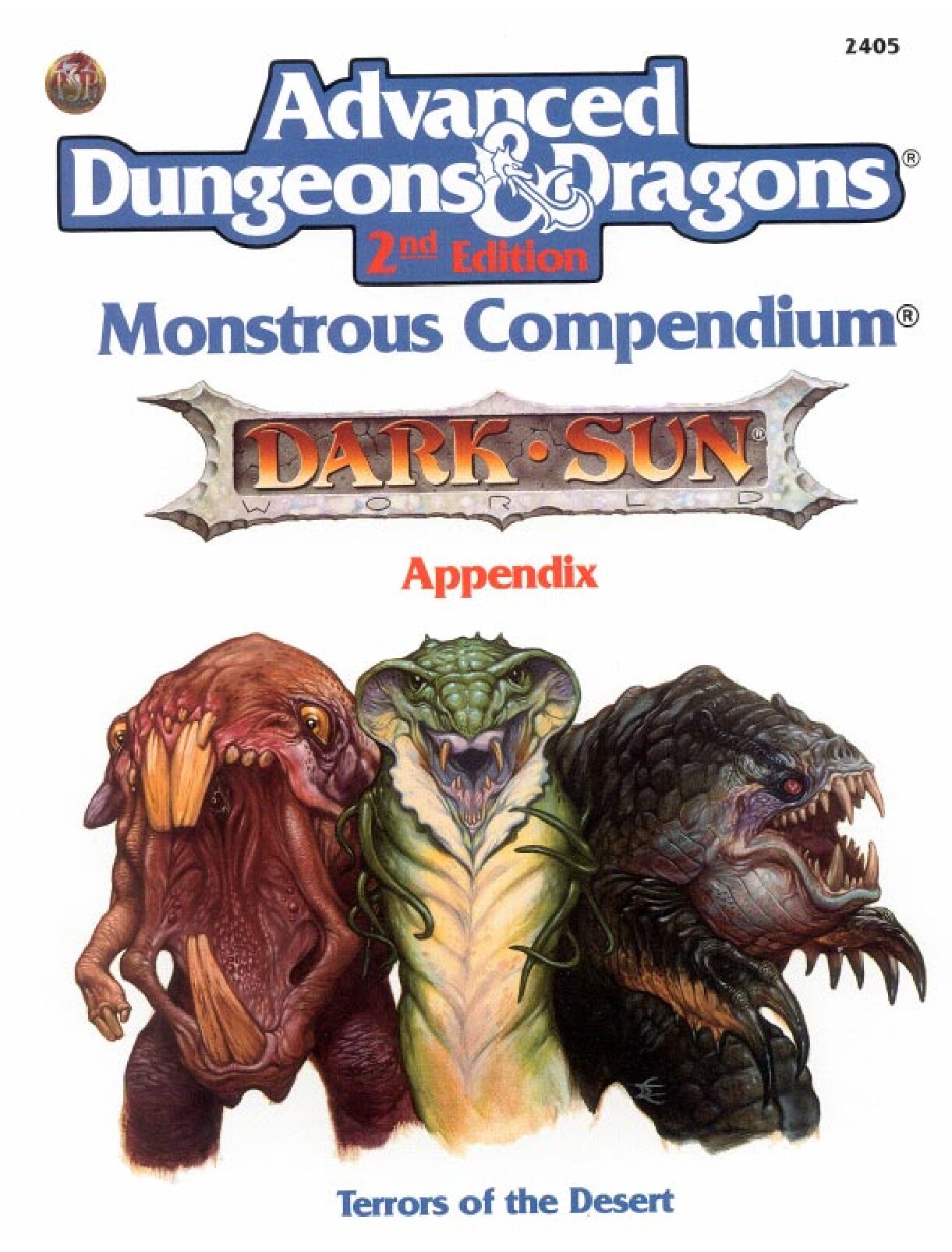 Dark Sun Monstrous Compendium: Terrors of the Desert