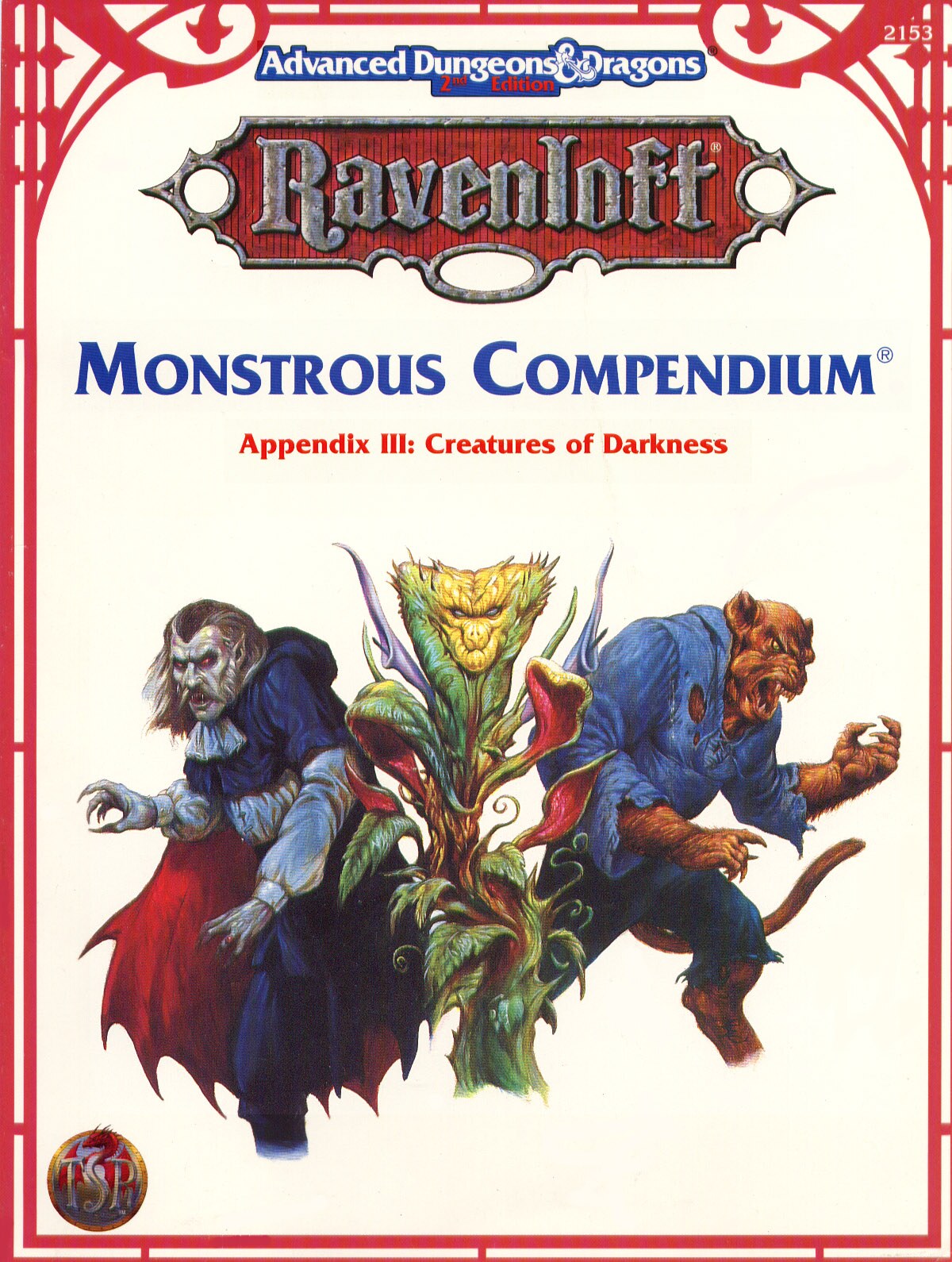 TSR 2153 MC Ravenloft Appendix III