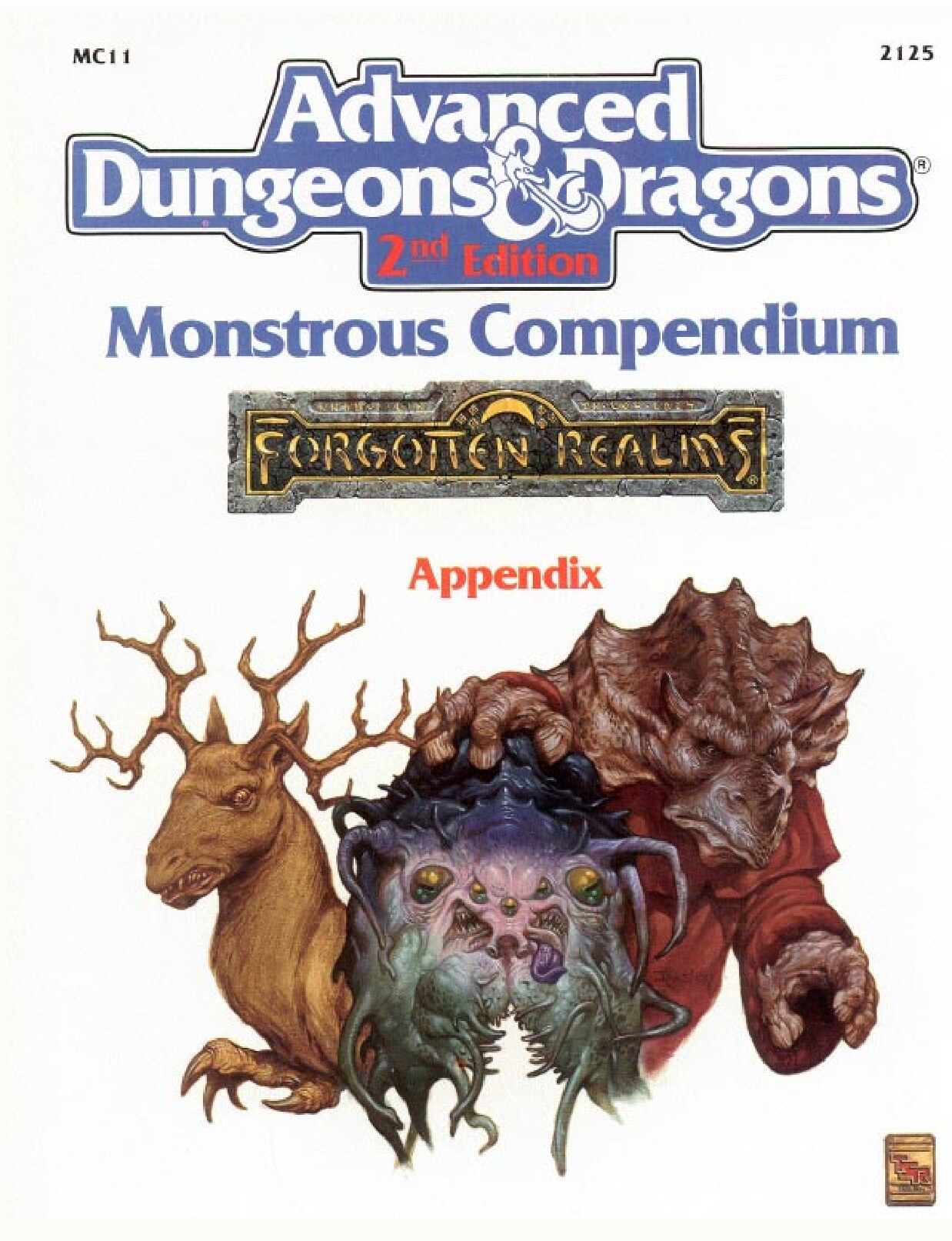 Monstrous Compendium Forgotten Realms Appendix