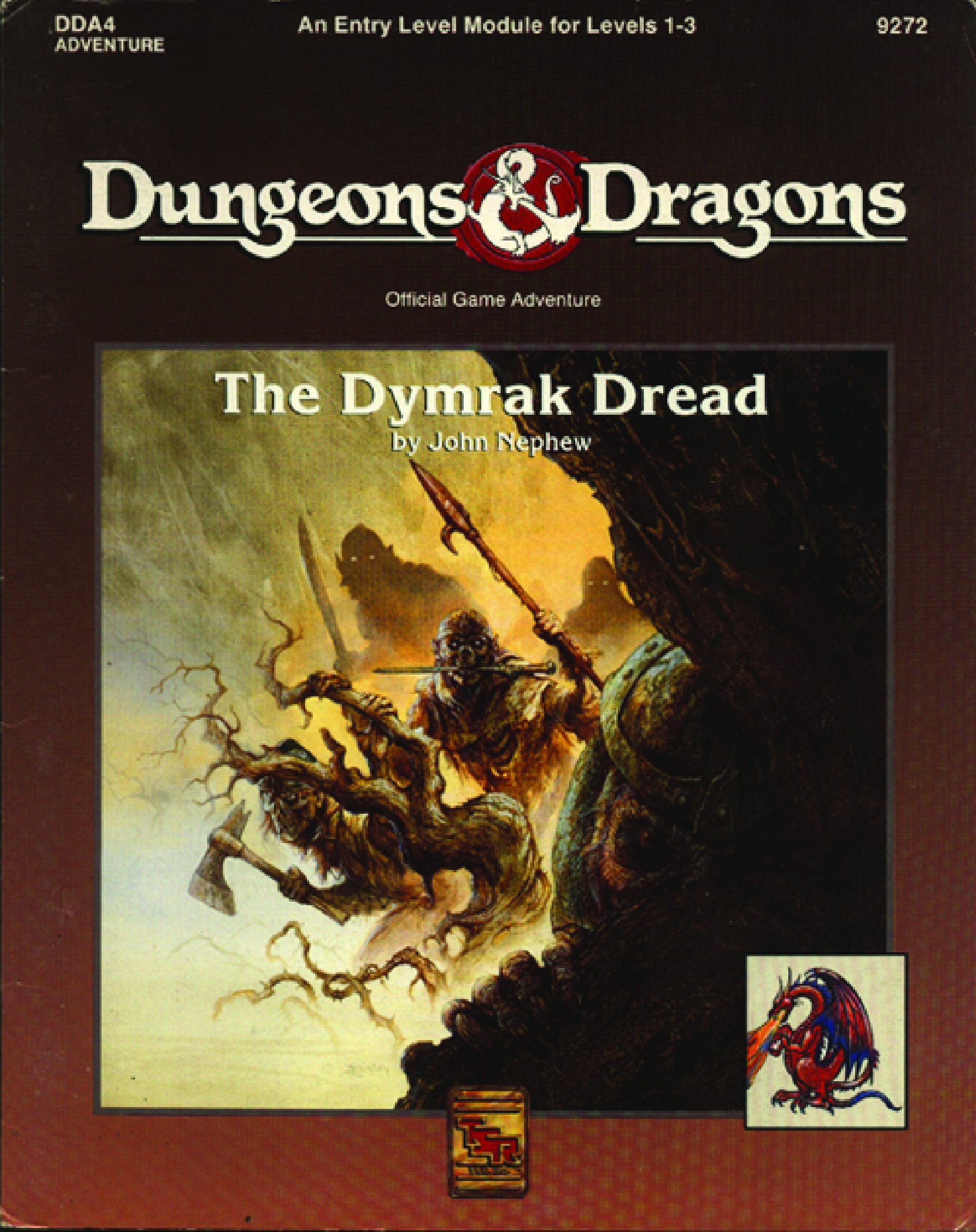 TSR 9272 DDA4 The Dymrak Dread