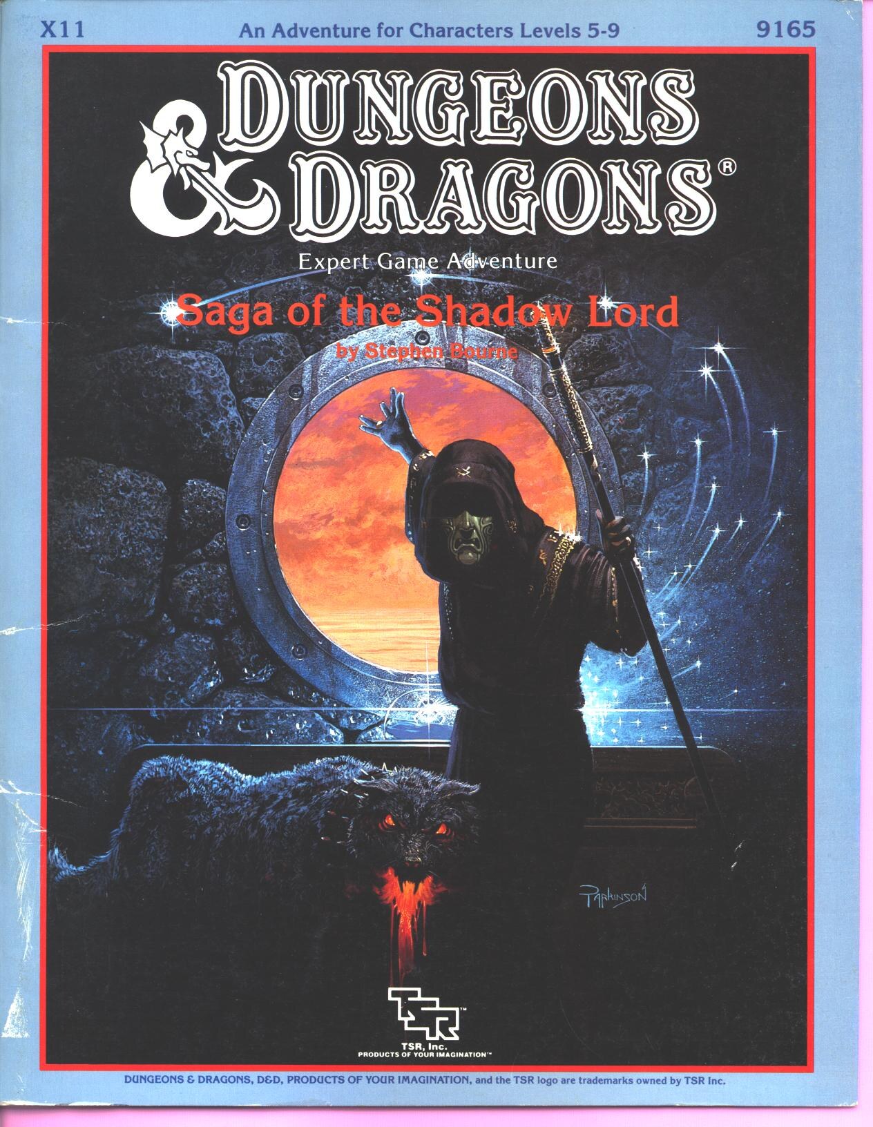 TSR 9165 X11 Saga of the Shadow Lord