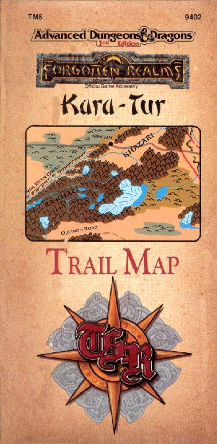 Kara-Tur Trail Map