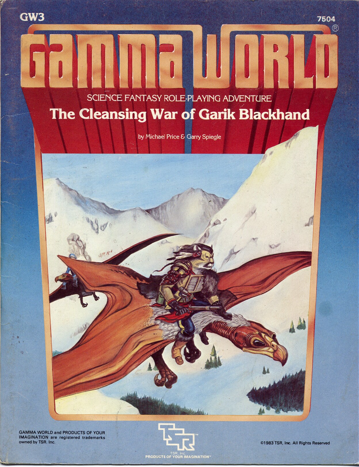 tsr07504  GW3  The Cleansing war of Garik Blackhand 1983