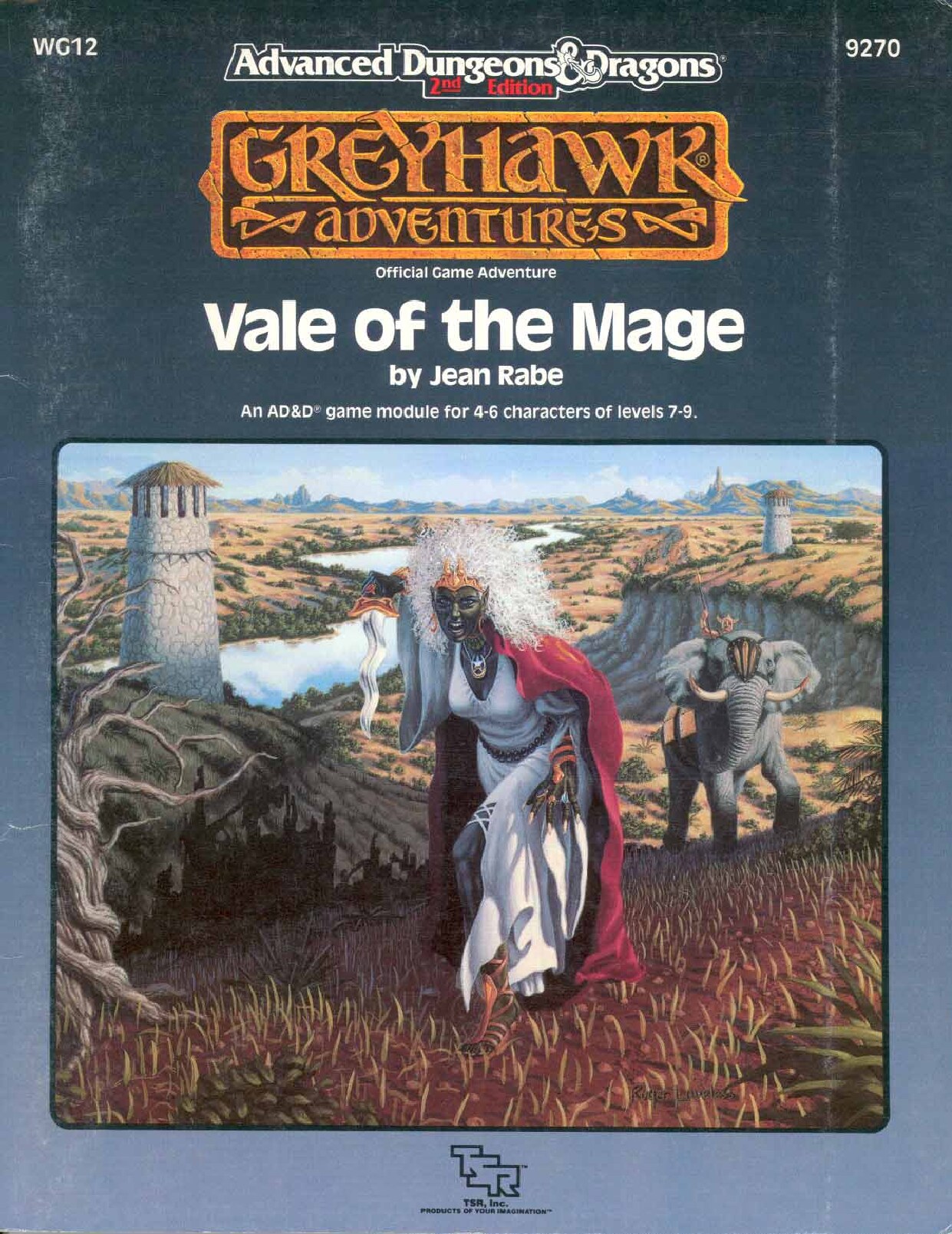 TSR 9270 WG12 Vale of the Mage