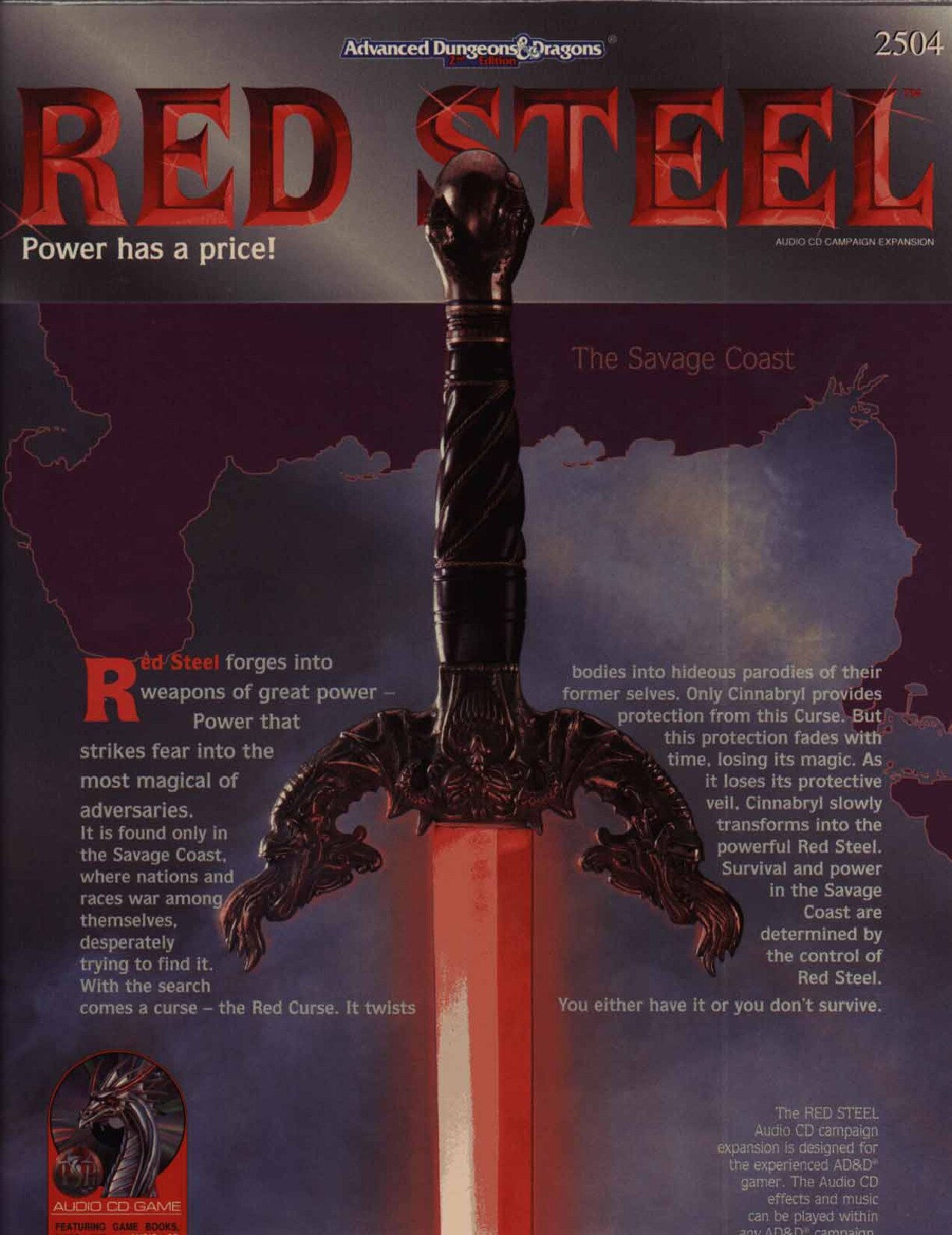 TSR 2504 Red Steel Campaign Expansion boxed set