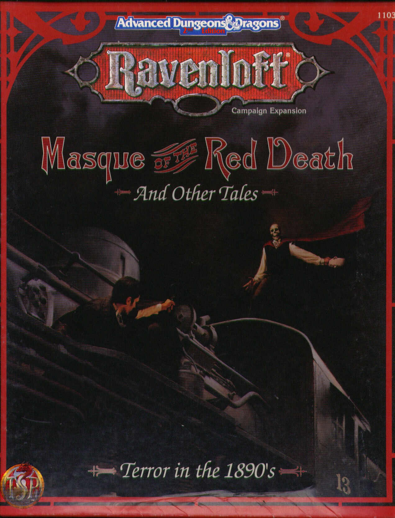 TSR 1103 Masque Of The Red Death Campaign Setting