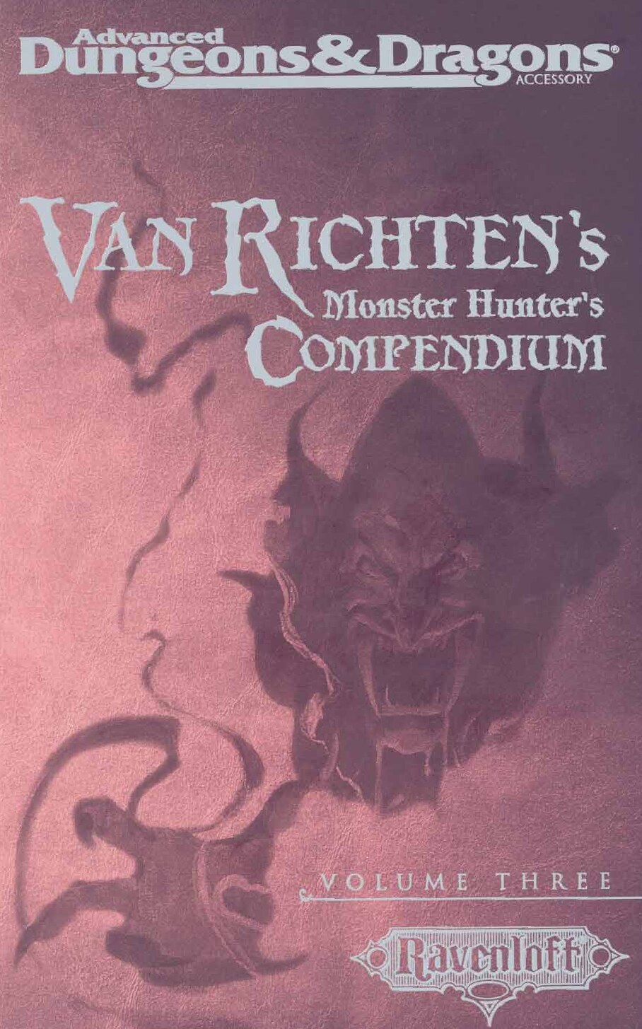TSR 11613 Van Richten's Monster Hunter's Compendium Volume III