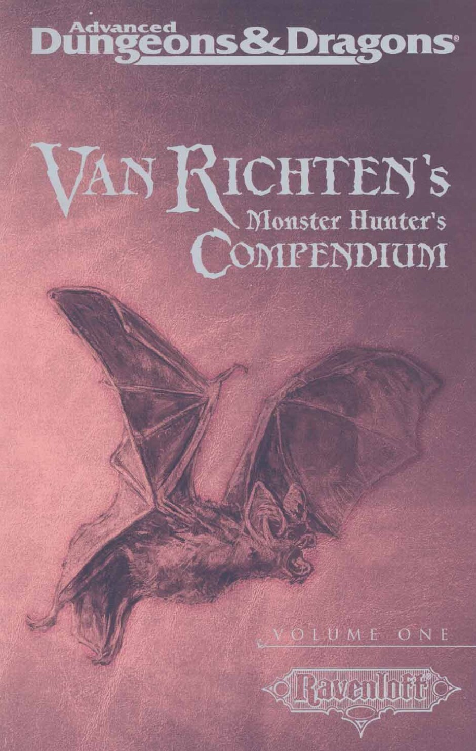 TSR 11447 Van Richten's Monster Hunter's Compendium Volume I