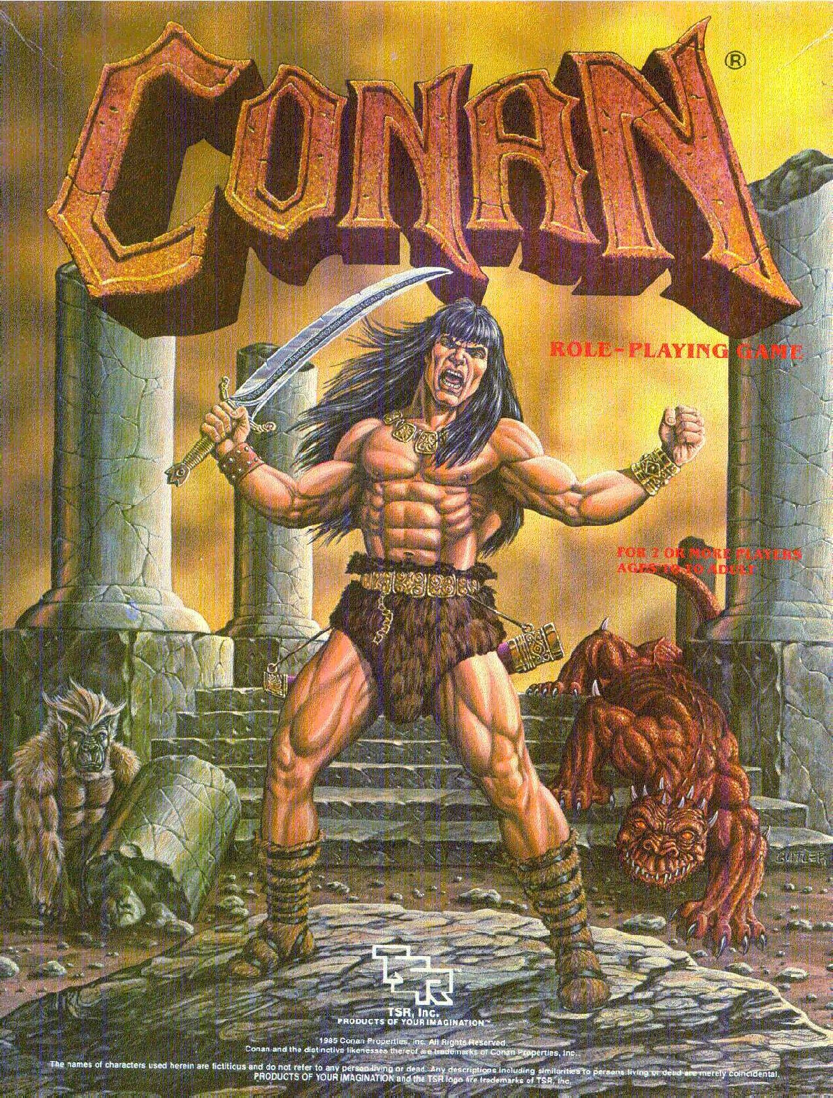 TSR 7014 - Conan RPG Boxed Set