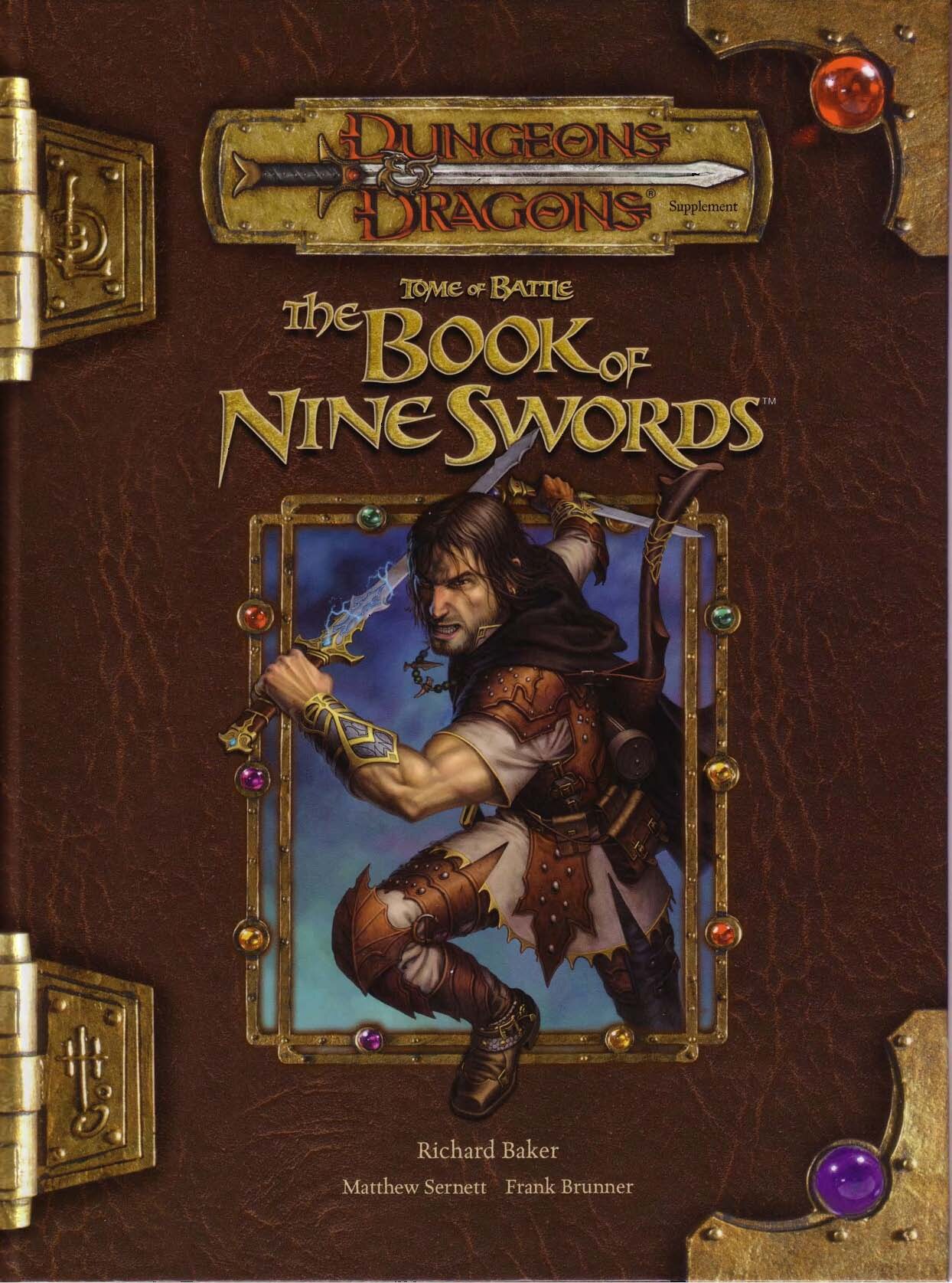 Tome Of Battle. The Book Of Nine Swords