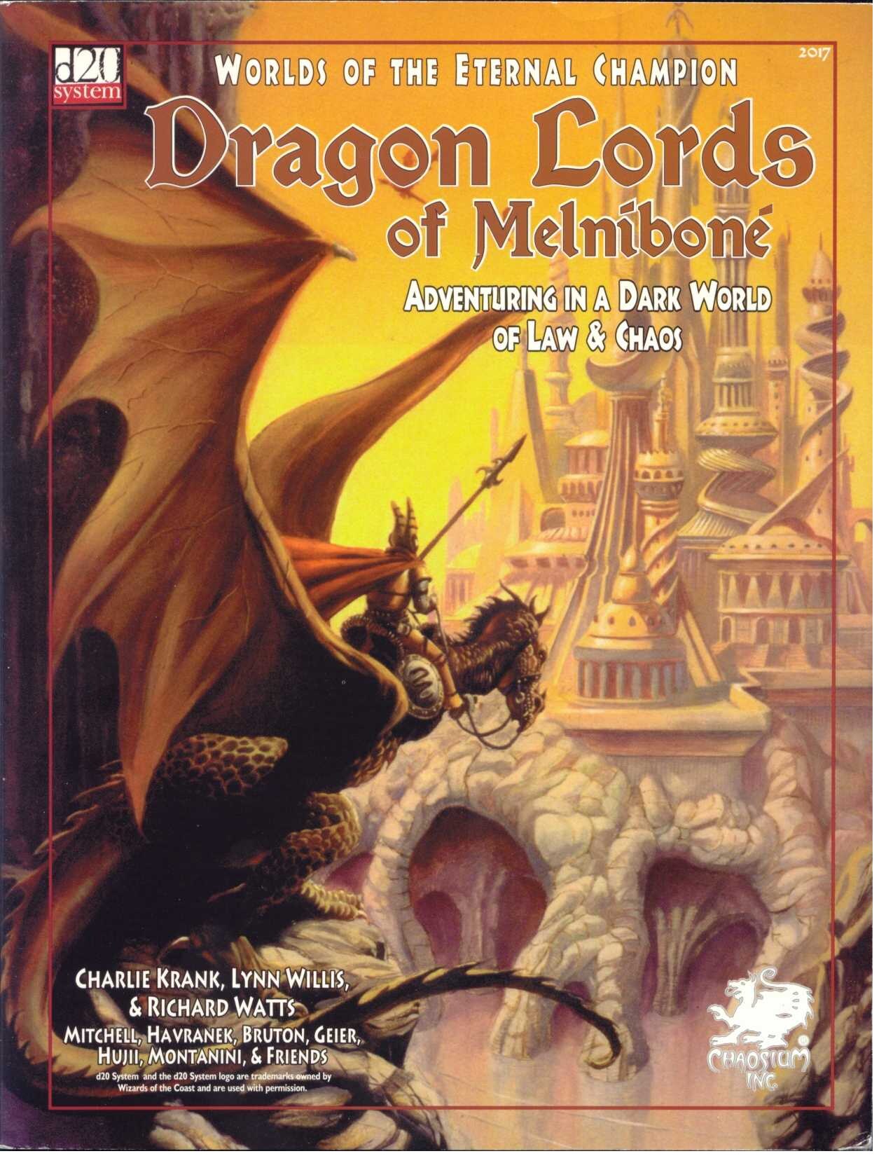 D&D3e - Dragon Lords of Melnibone