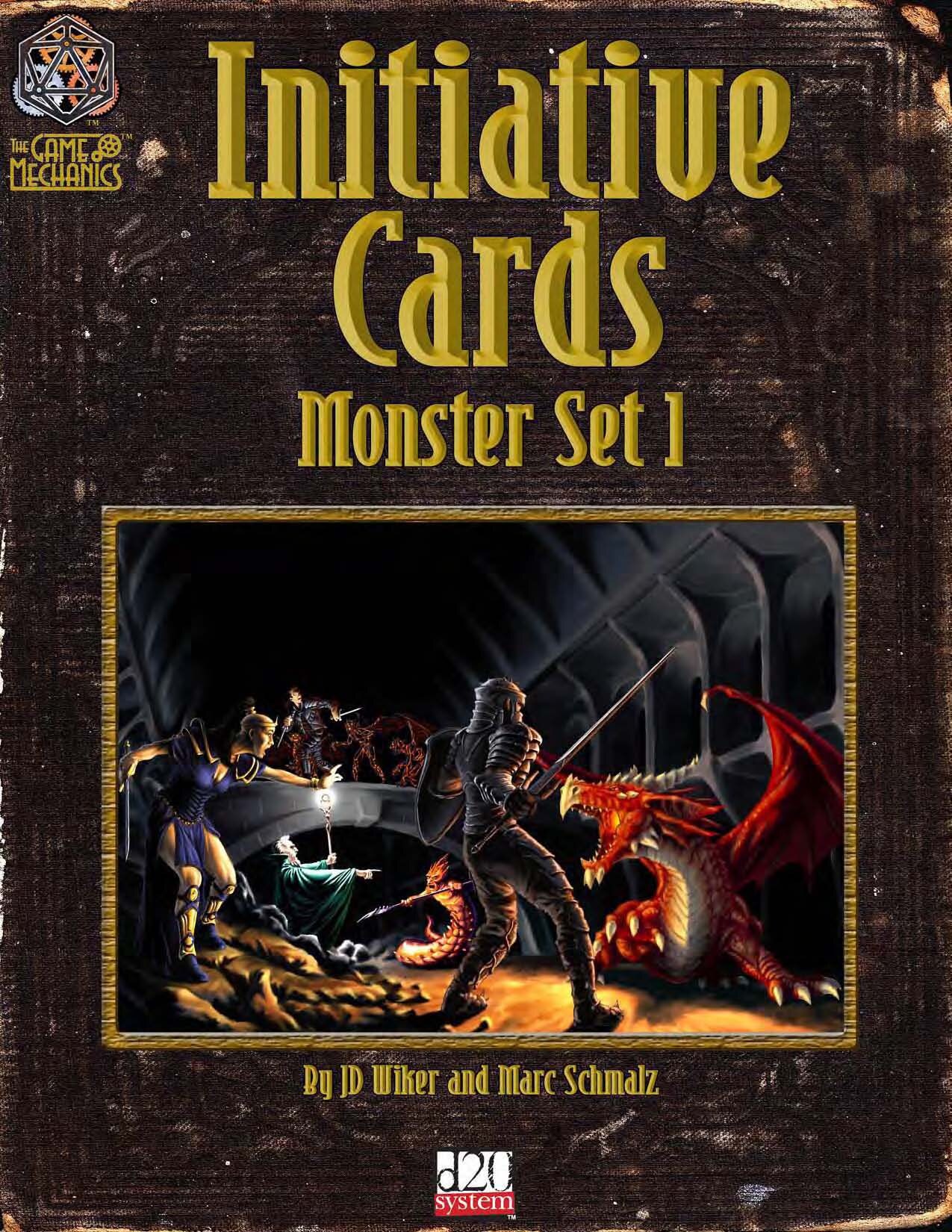 Initiative Cards: Monster Set 1