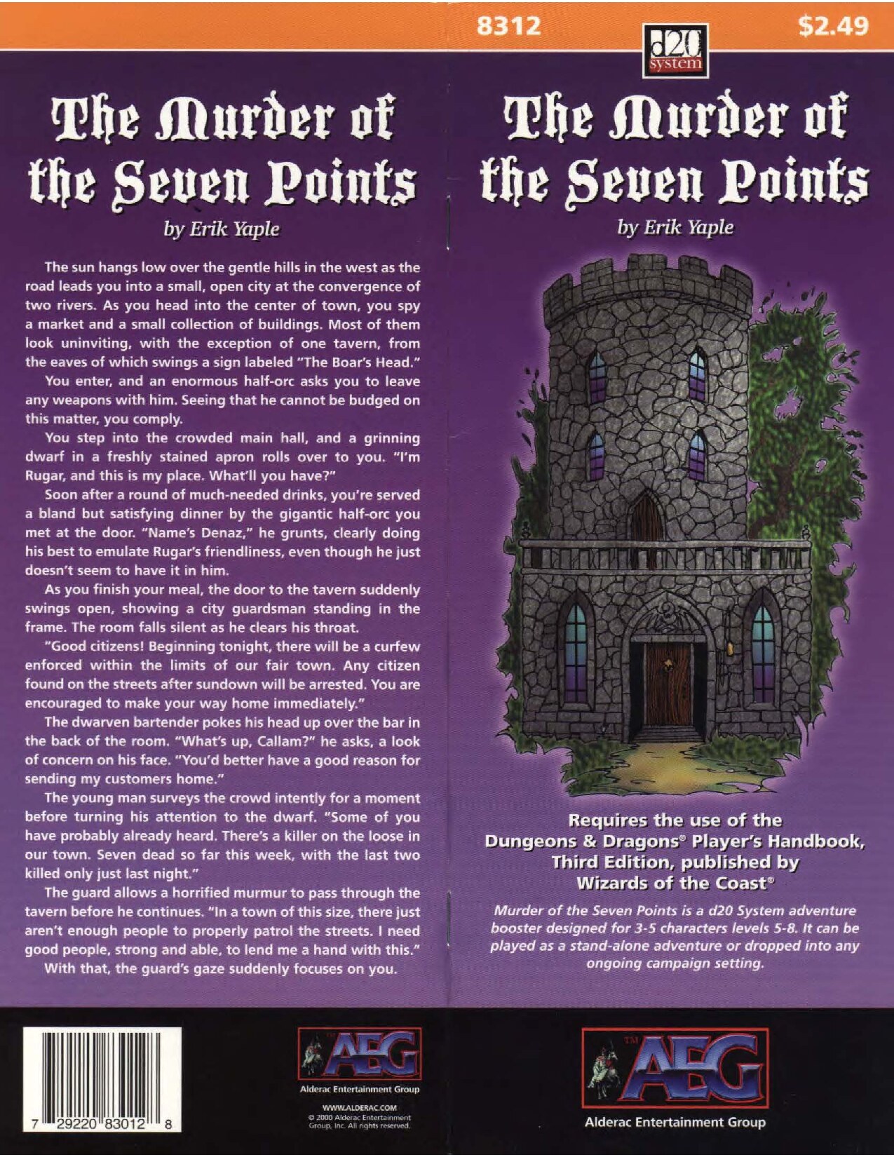 The Murder Of The Seven Points