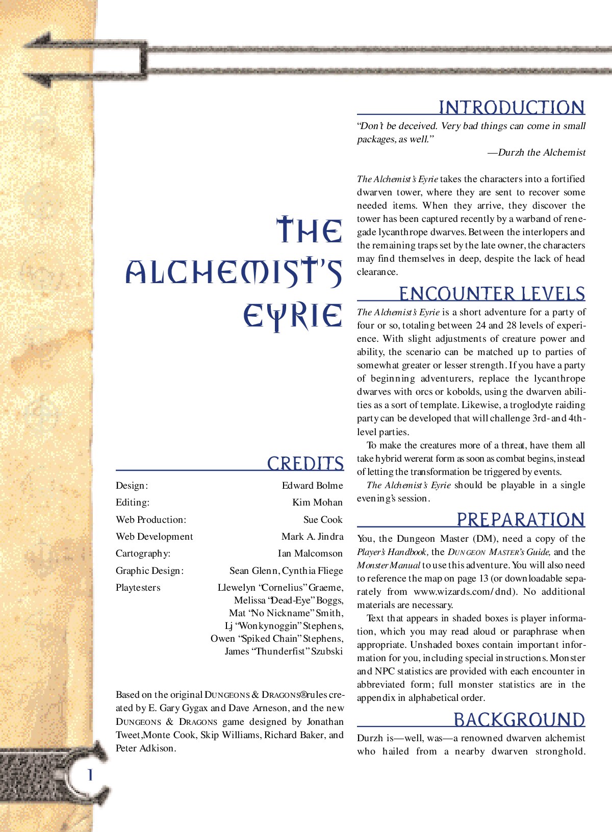 The Alchemist's Eyrie