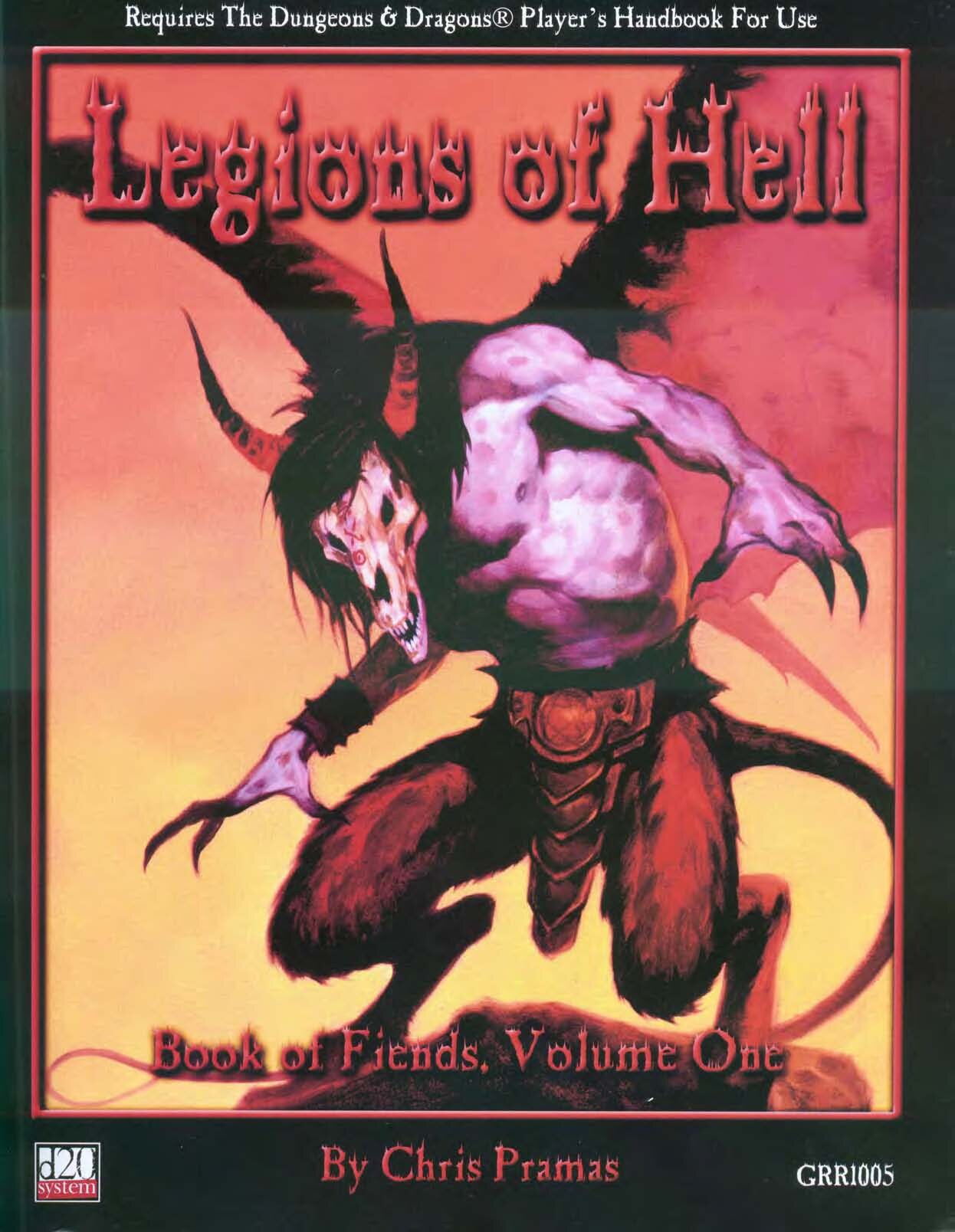 Book Of Fiends. Volume I. Legions Of Hell