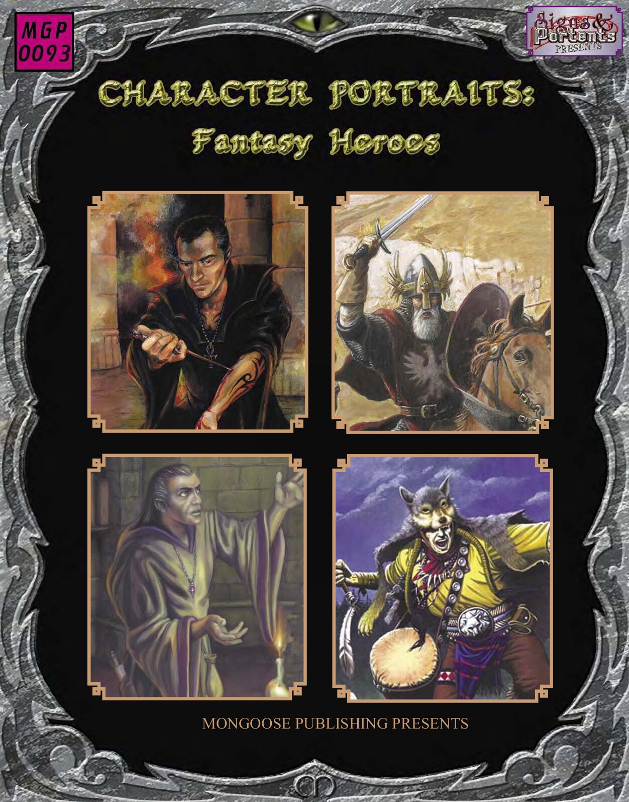 Character Portraits. Fantasy Heroes