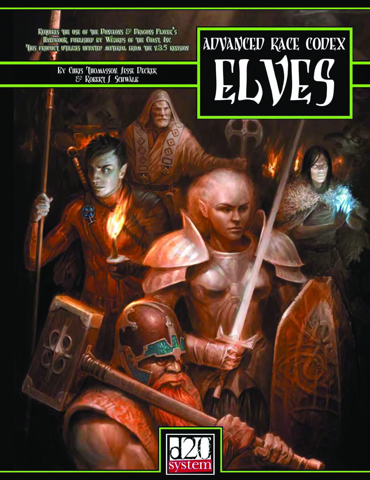 Advanced Race Codex: Elves