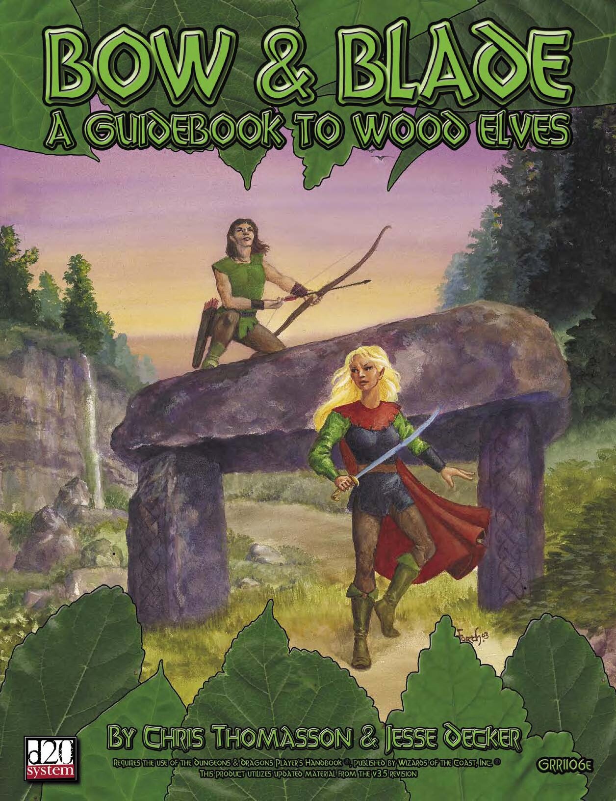 Bow & Blade - A Guidebook to Wood Elves