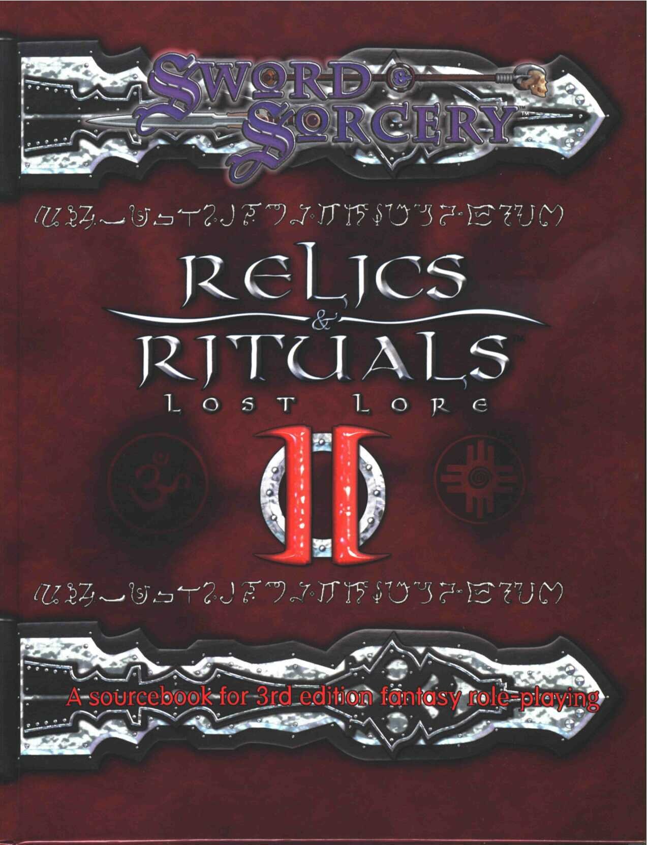 Relics and Rituals 2 Lost Lore (D20 Generic System) (Sword and Sorcery Studio) (Z-Library)