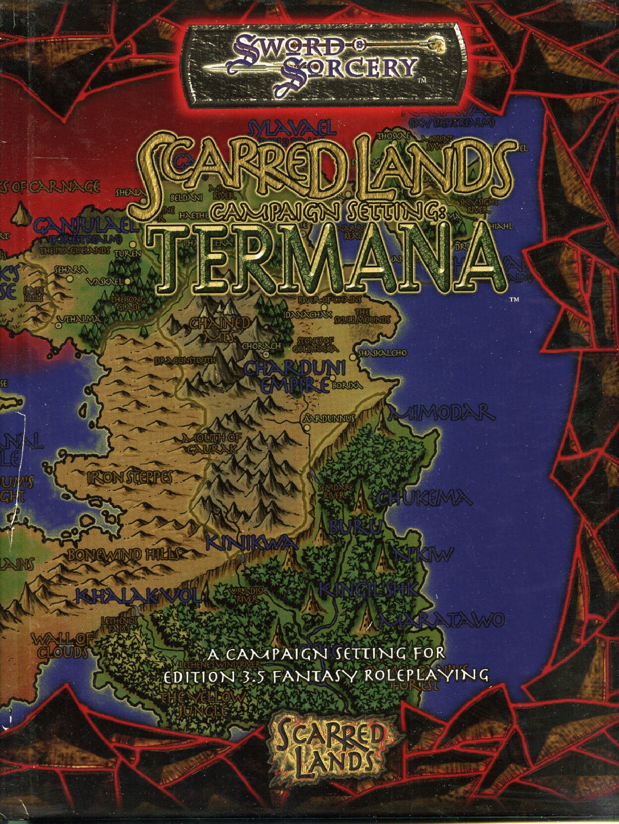 WW8341 Scarred Lands - Campaign Setting - Termana