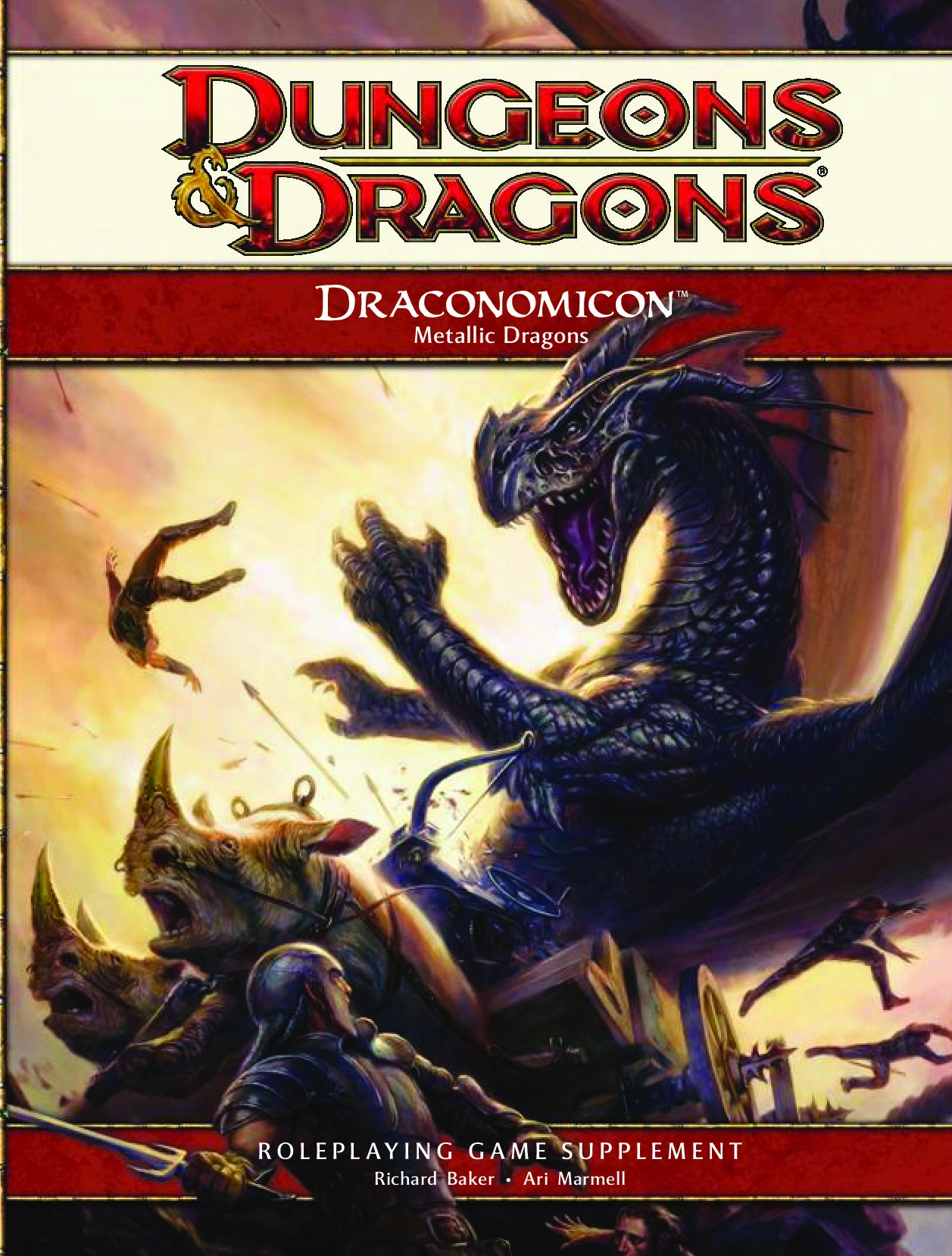 Draconomicon 2 - Metallic Dragons