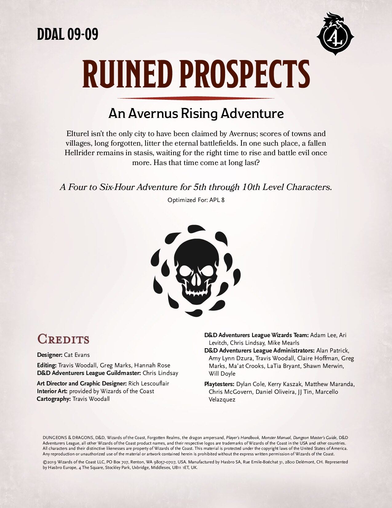 DDAL09-09 - Ruined Prospects