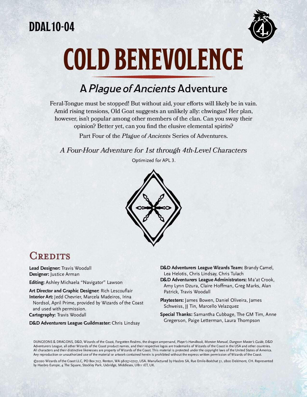 DDAL10-04 - Cold Benevolence