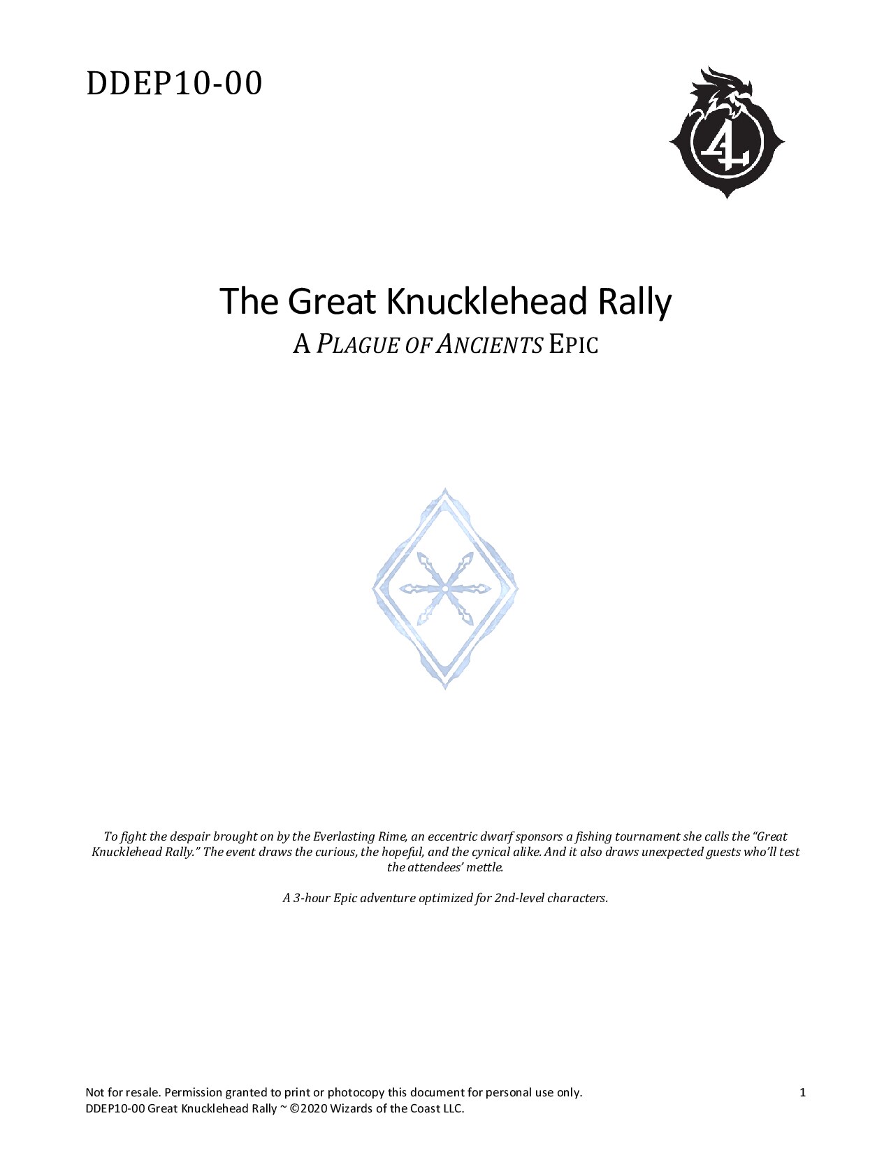 DDEP10-00 - The Great Knucklehead Rally