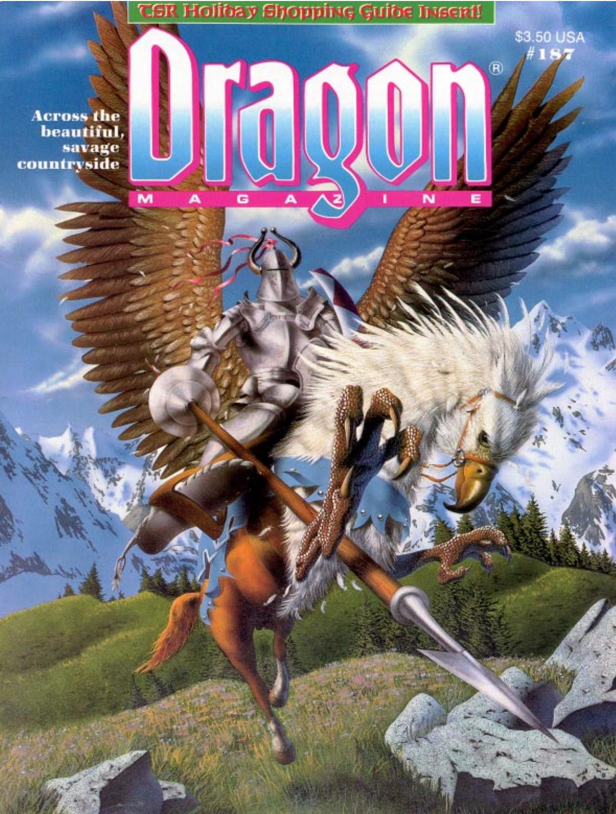 Dragon Magazine #187
