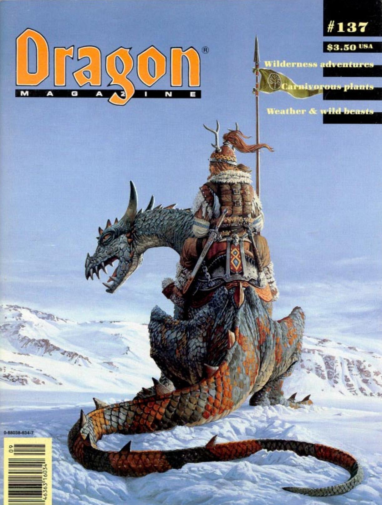 Dragon Magazine #137