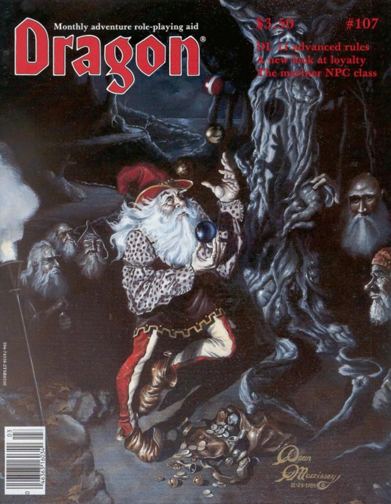 Dragon Magazine #107