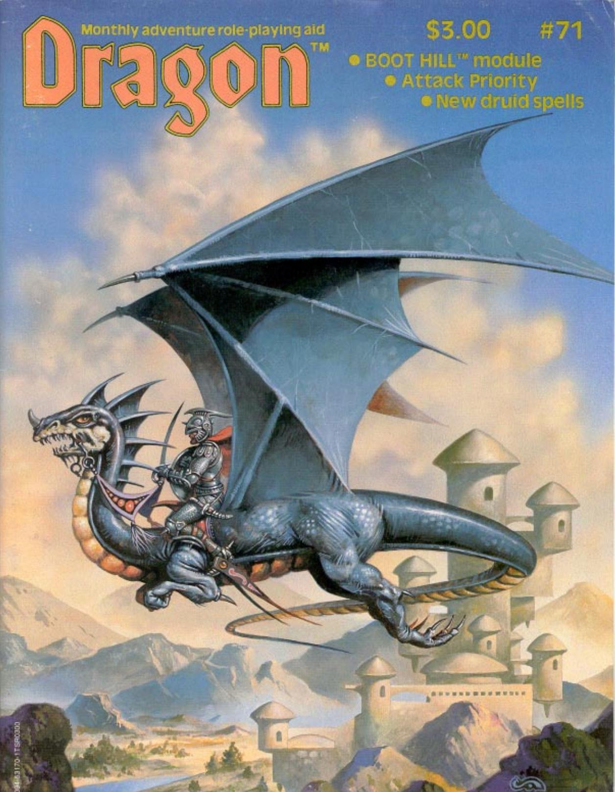 Dragon Magazine #71