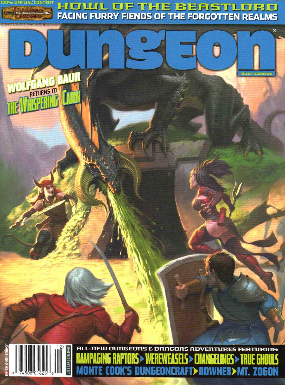 Dungeon Magazine 129