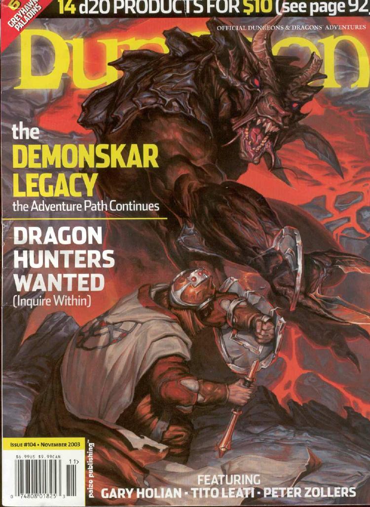 Dungeon Magazine 104
