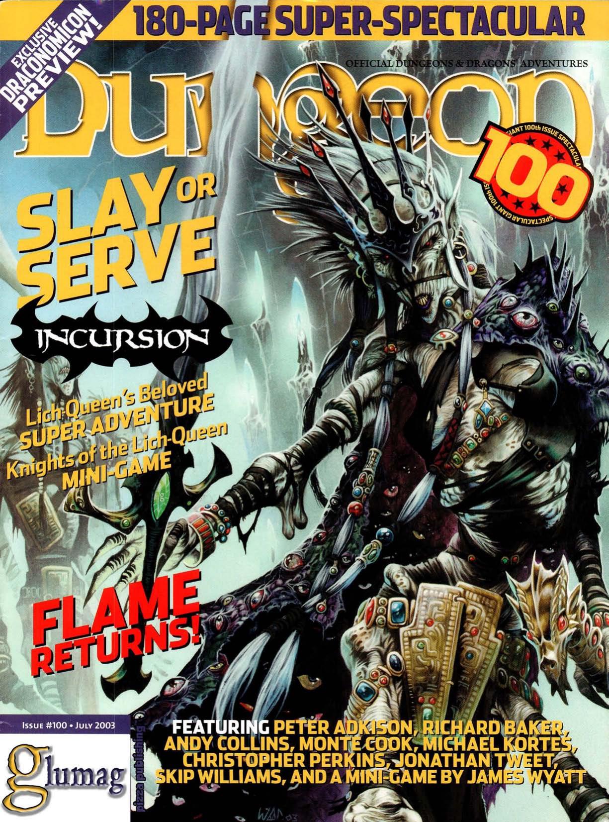 Dungeon Magazine 100