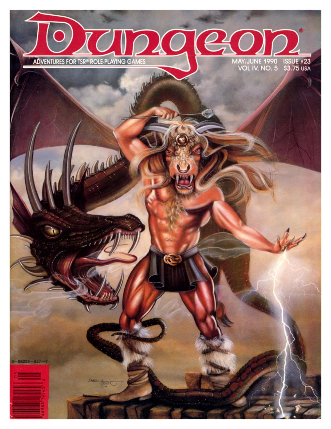 Dungeon Magazine #23 MAY/JUNE 1990