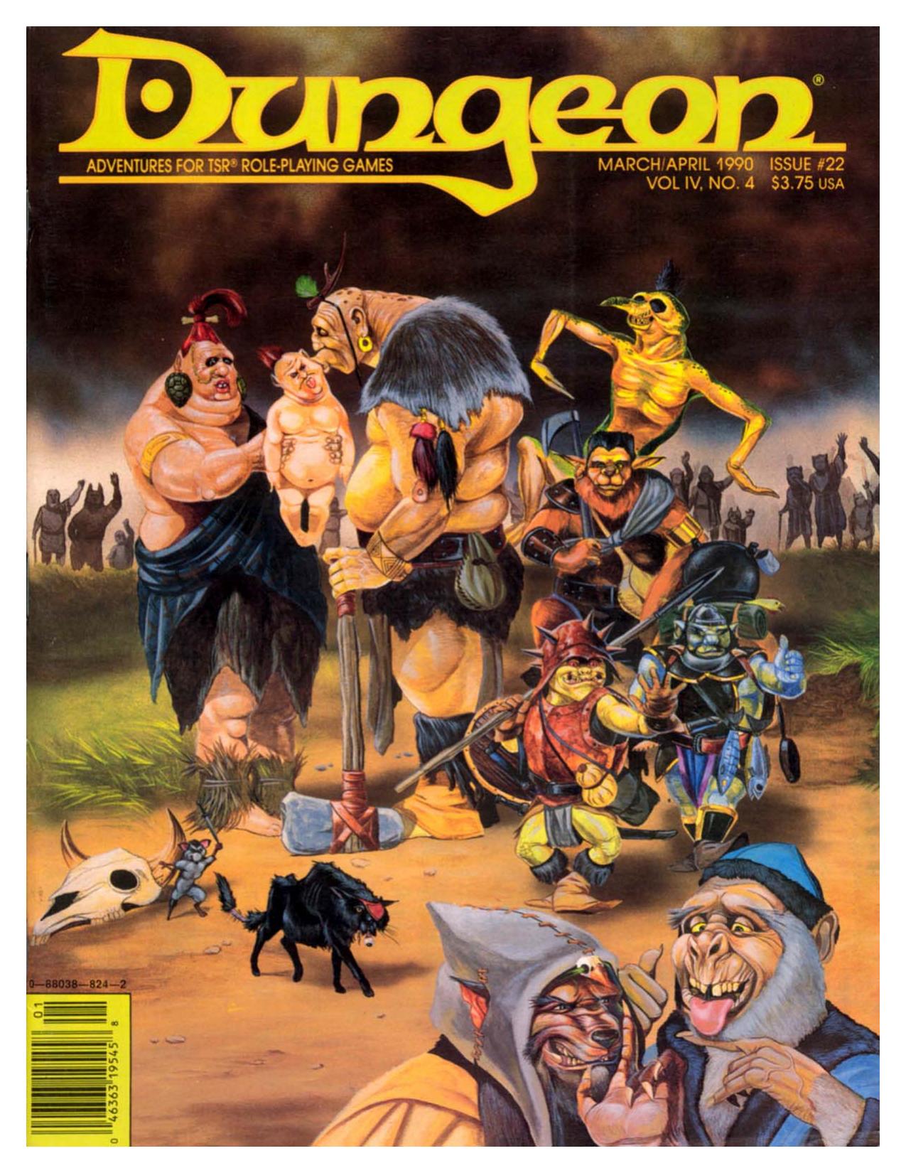 Dungeon Magazine #22 MAR/APR 1990