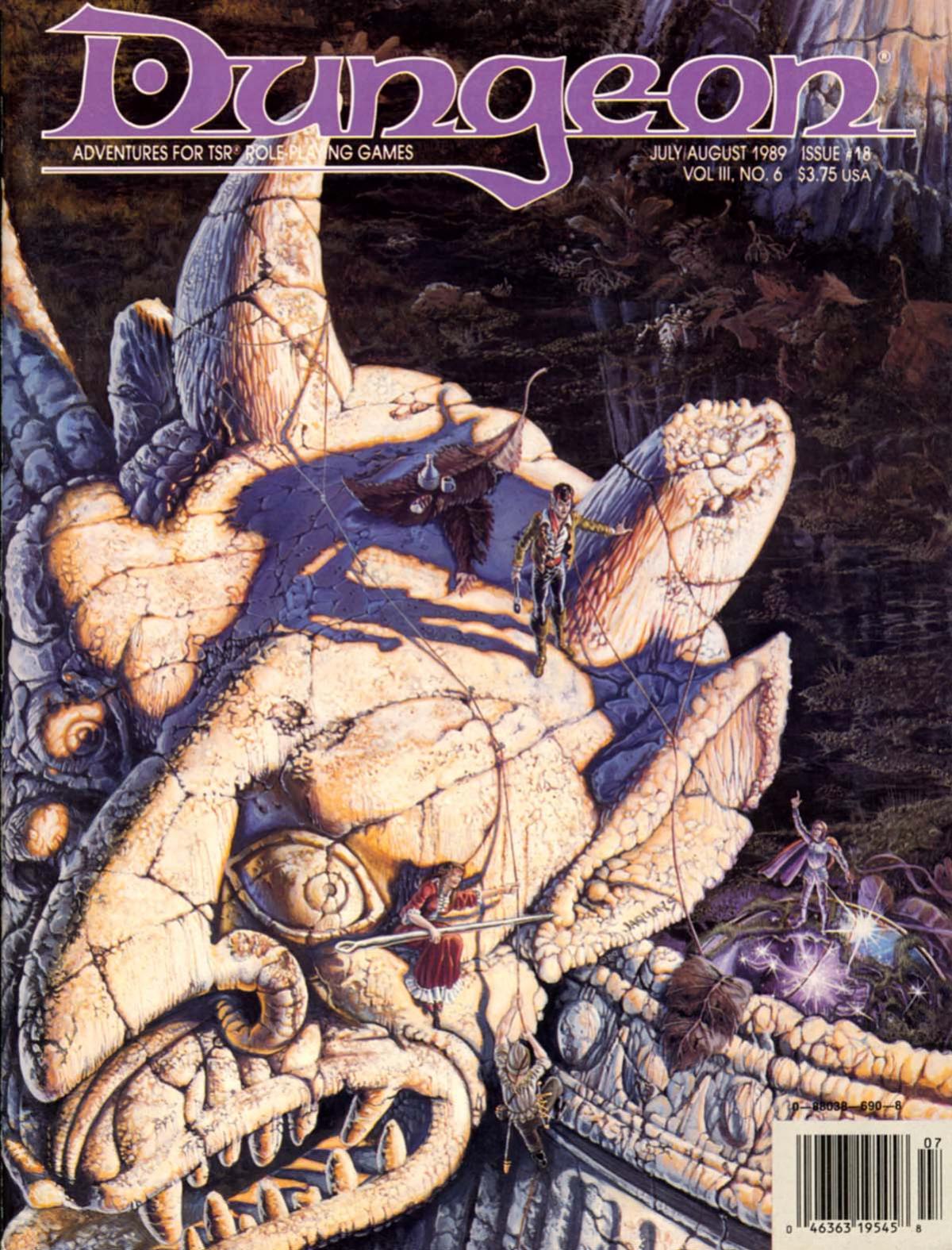 Dungeon Magazine #18 Jul/Aug 1989