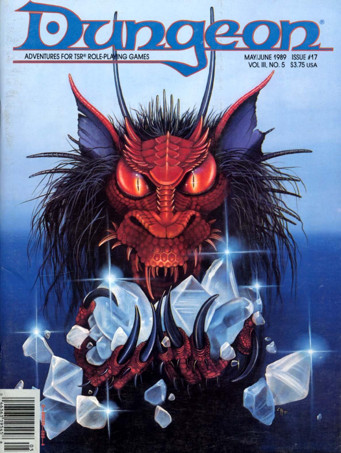 Dungeon Magazine #17 May/June 1989