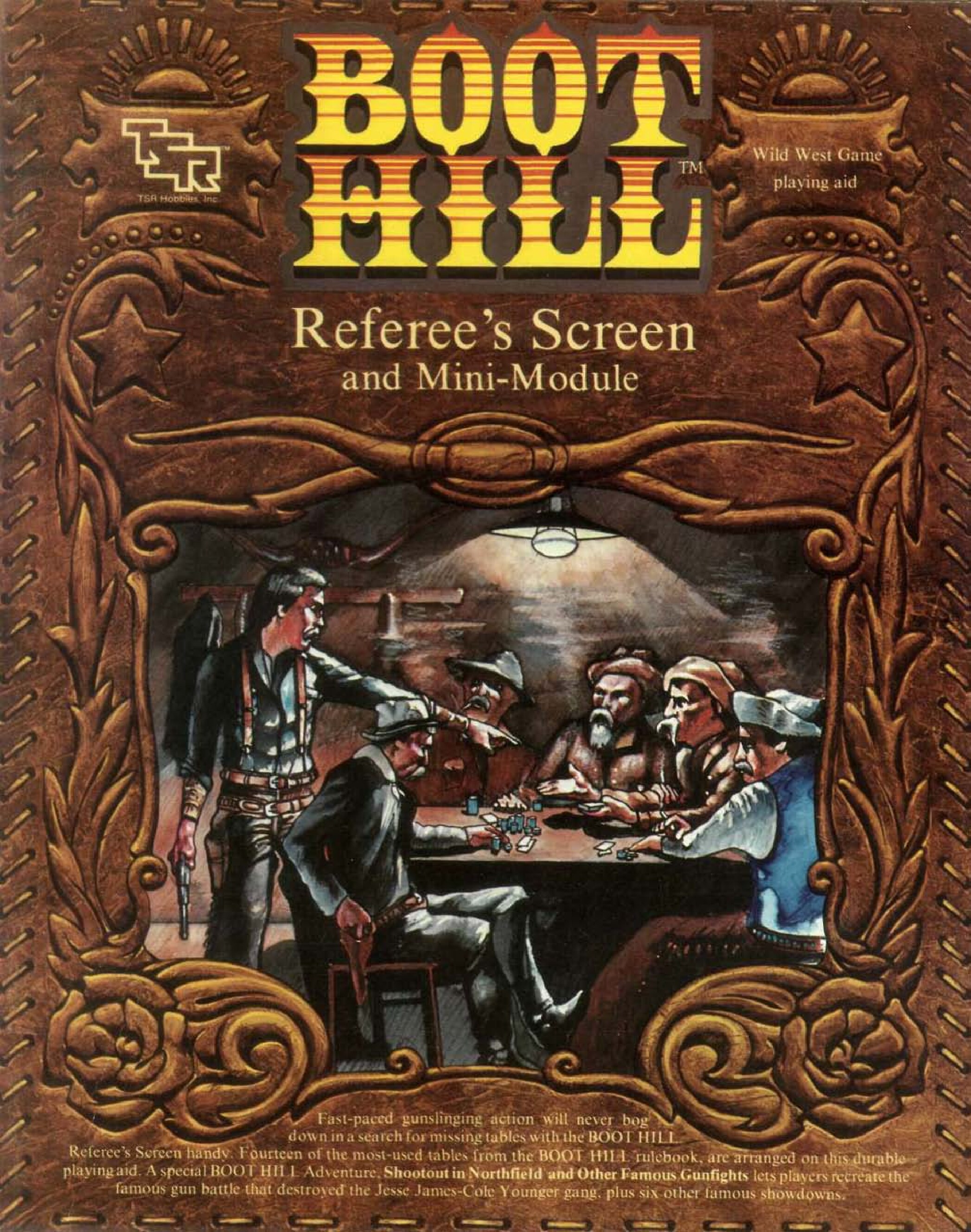 Boot Hill - 3rd Ed Referees Screen and Mini-Module
