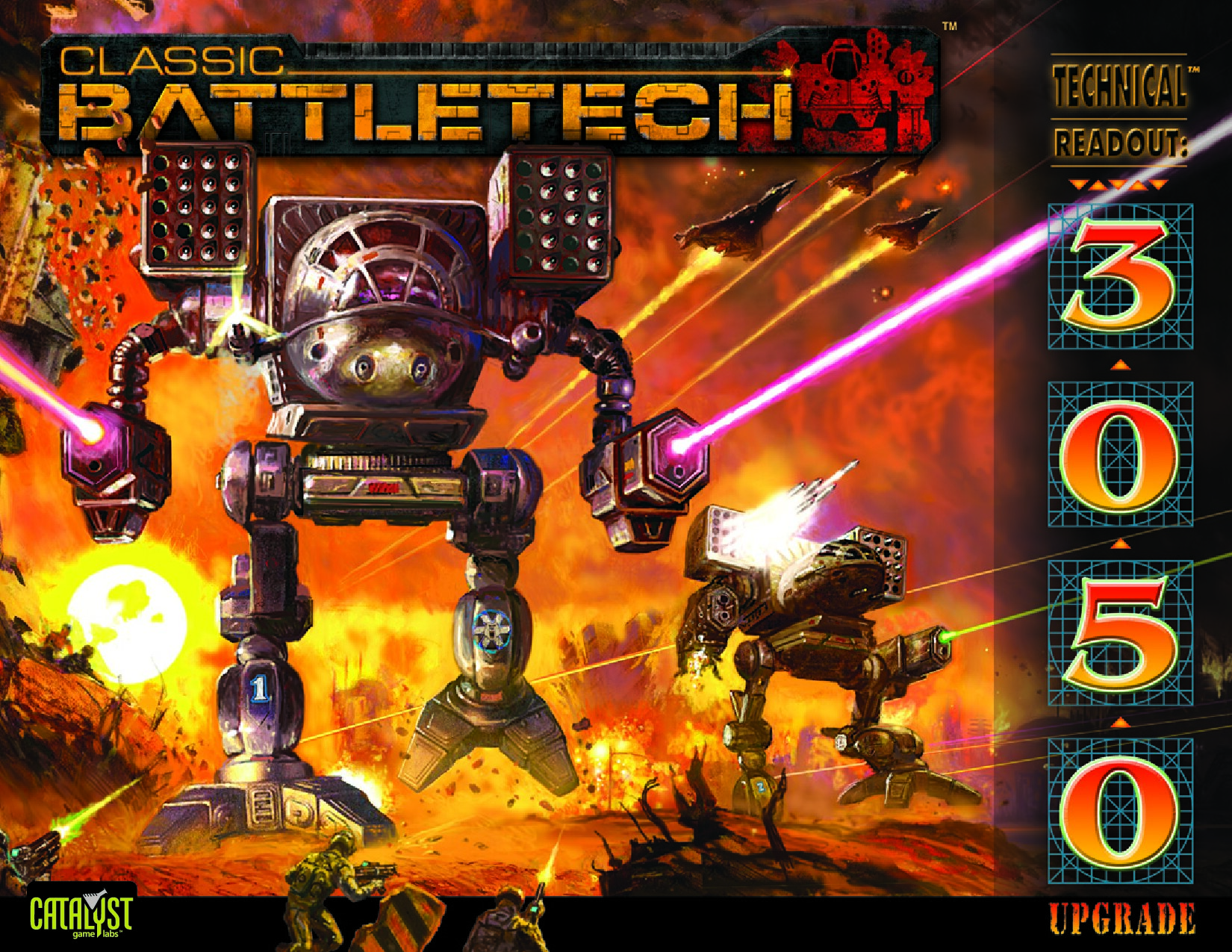 Classic Battletech Technical Readout 3050 Upgrade