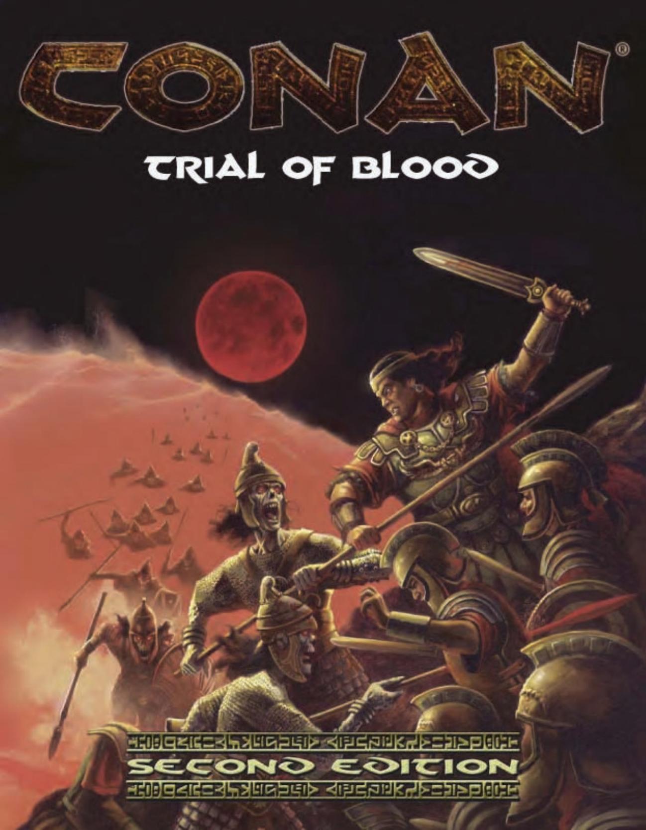 Conan RPG - 2nd Edition - Trial of Blood