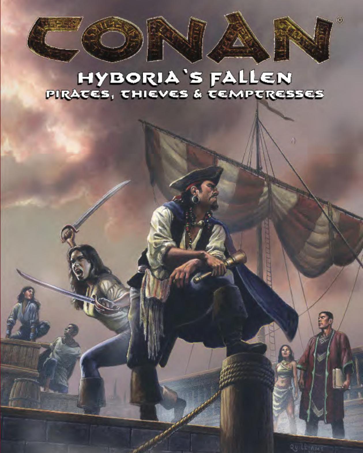 Hyboria's Fallen: Pirates, Thieves & Temptresses