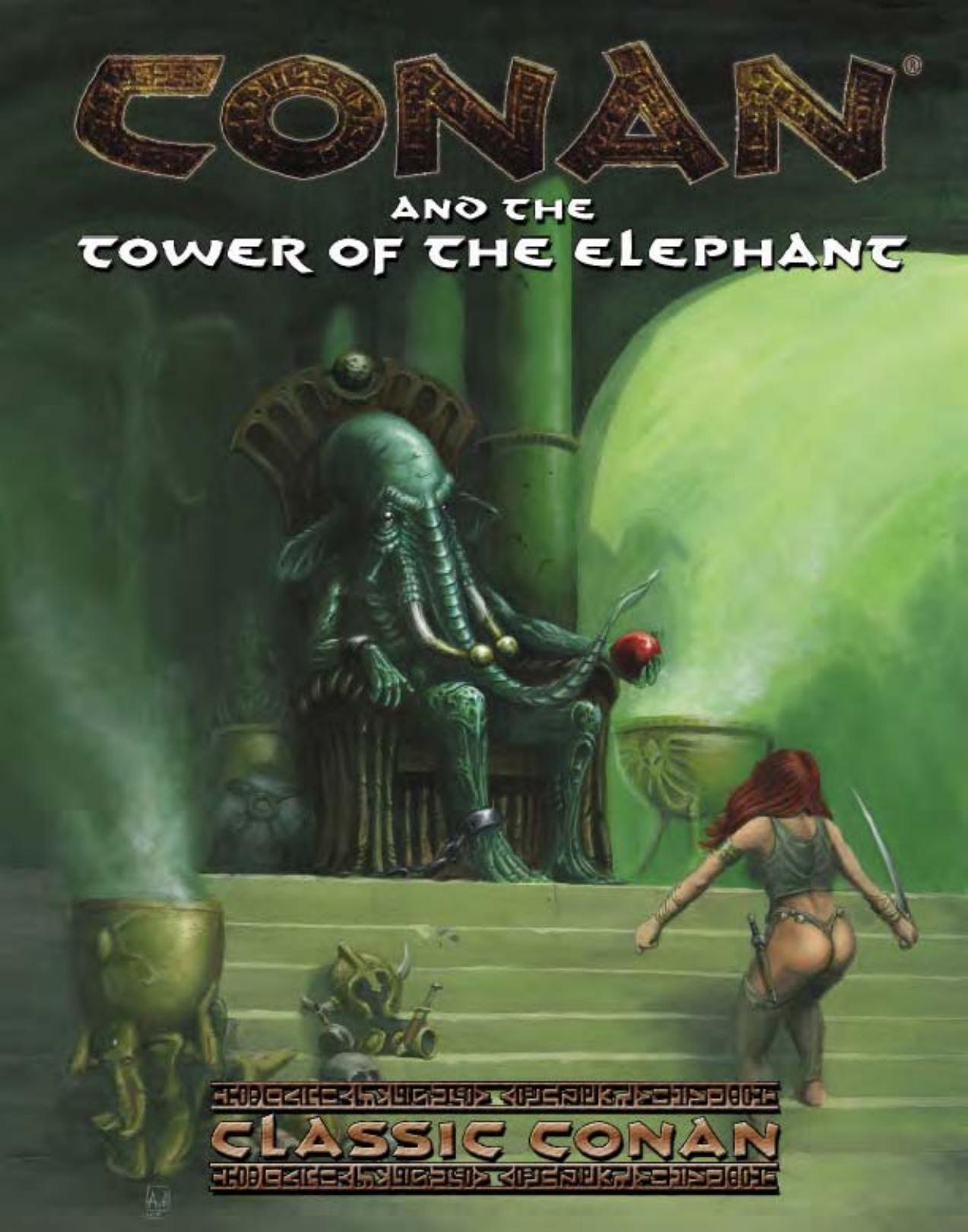 Conan D20 1e Conan and the Tower of the Elephant